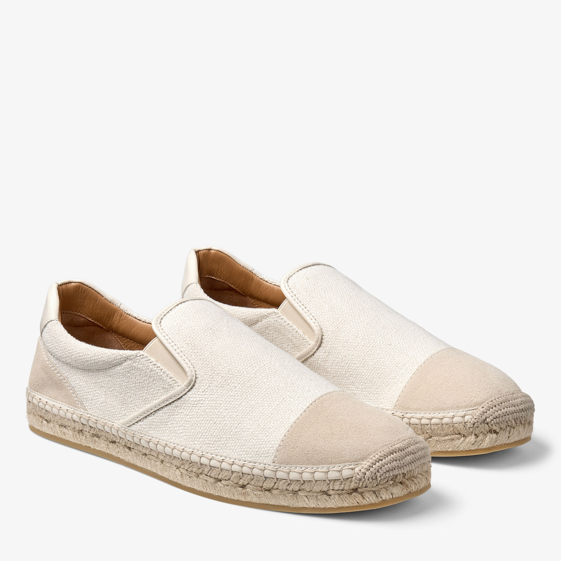 Ivan Espadrille Latte Canvas Espadrilles
