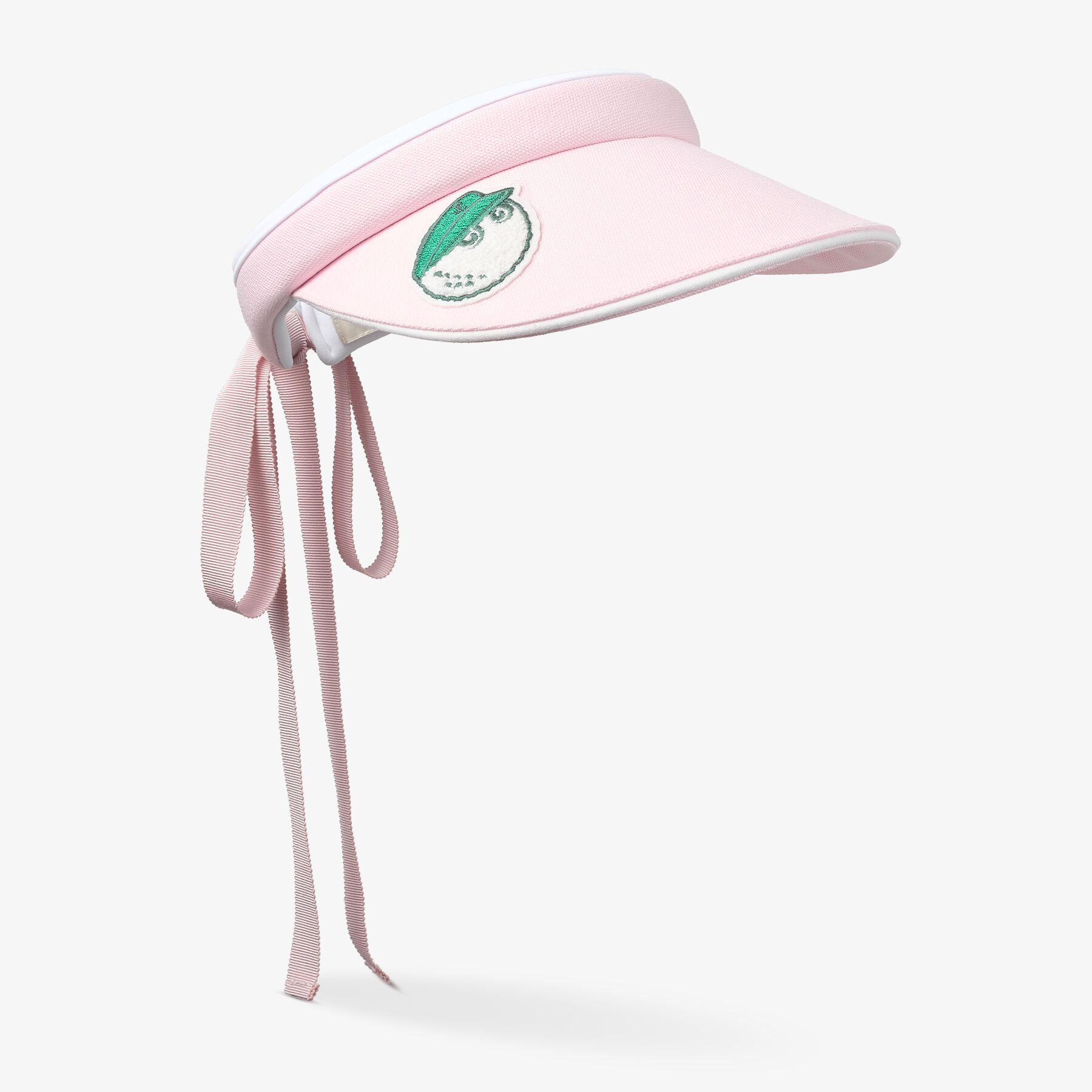 Jimmy Choo / Malbon 2.0 Visor Malbon Pink Embroidered Visor