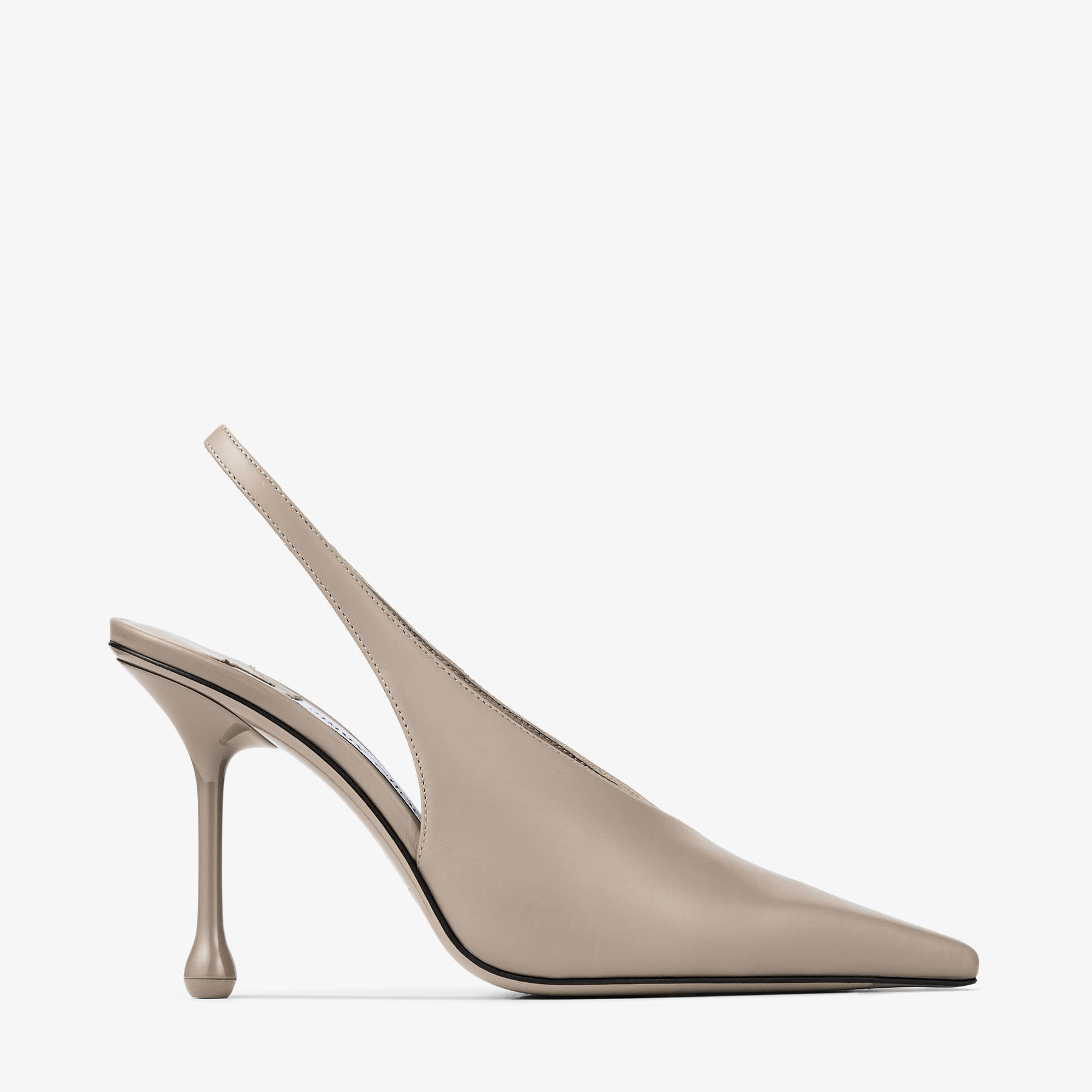 Isa 95 Taupe Leather Pumps