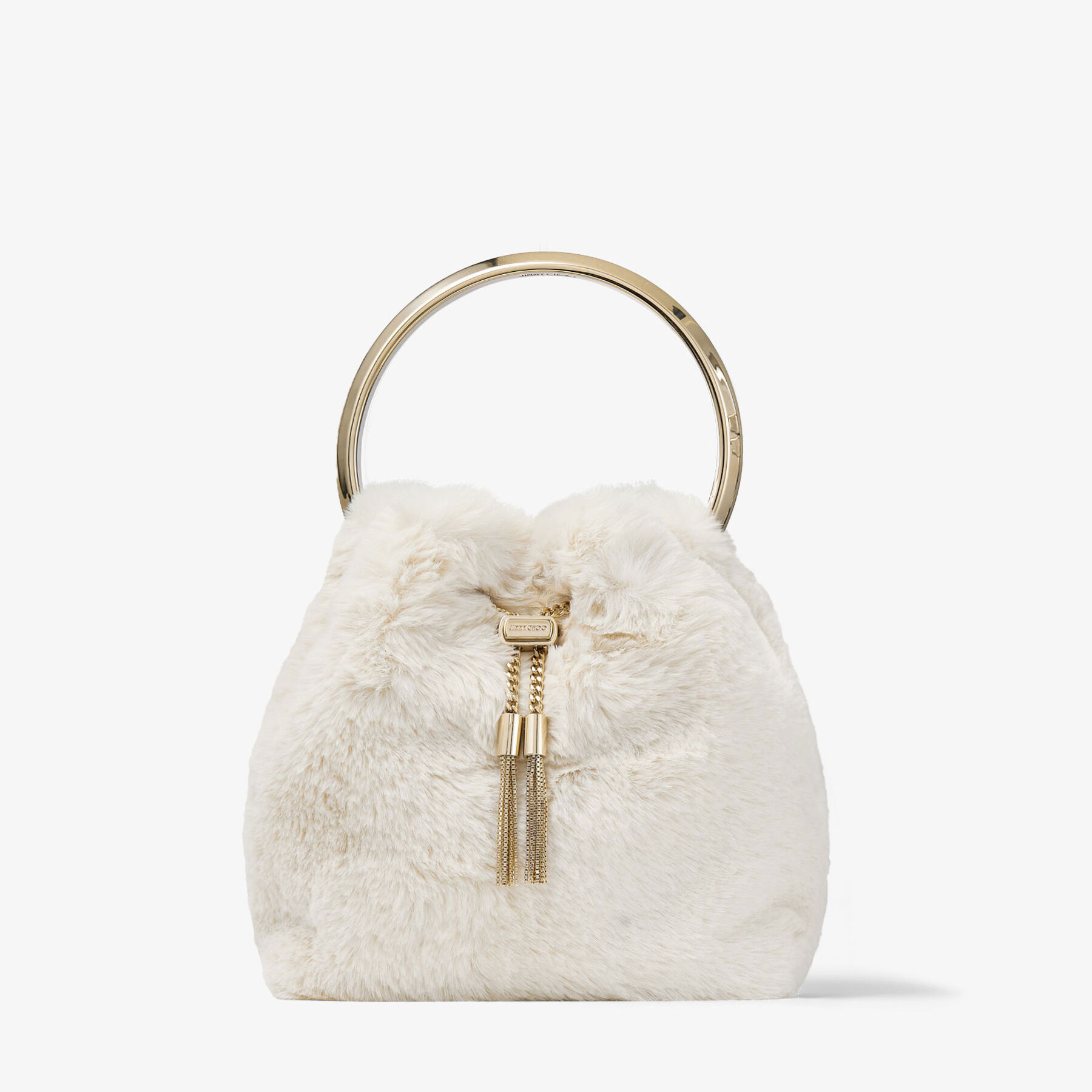Bon Bon Latte Faux Fur Mini Bag