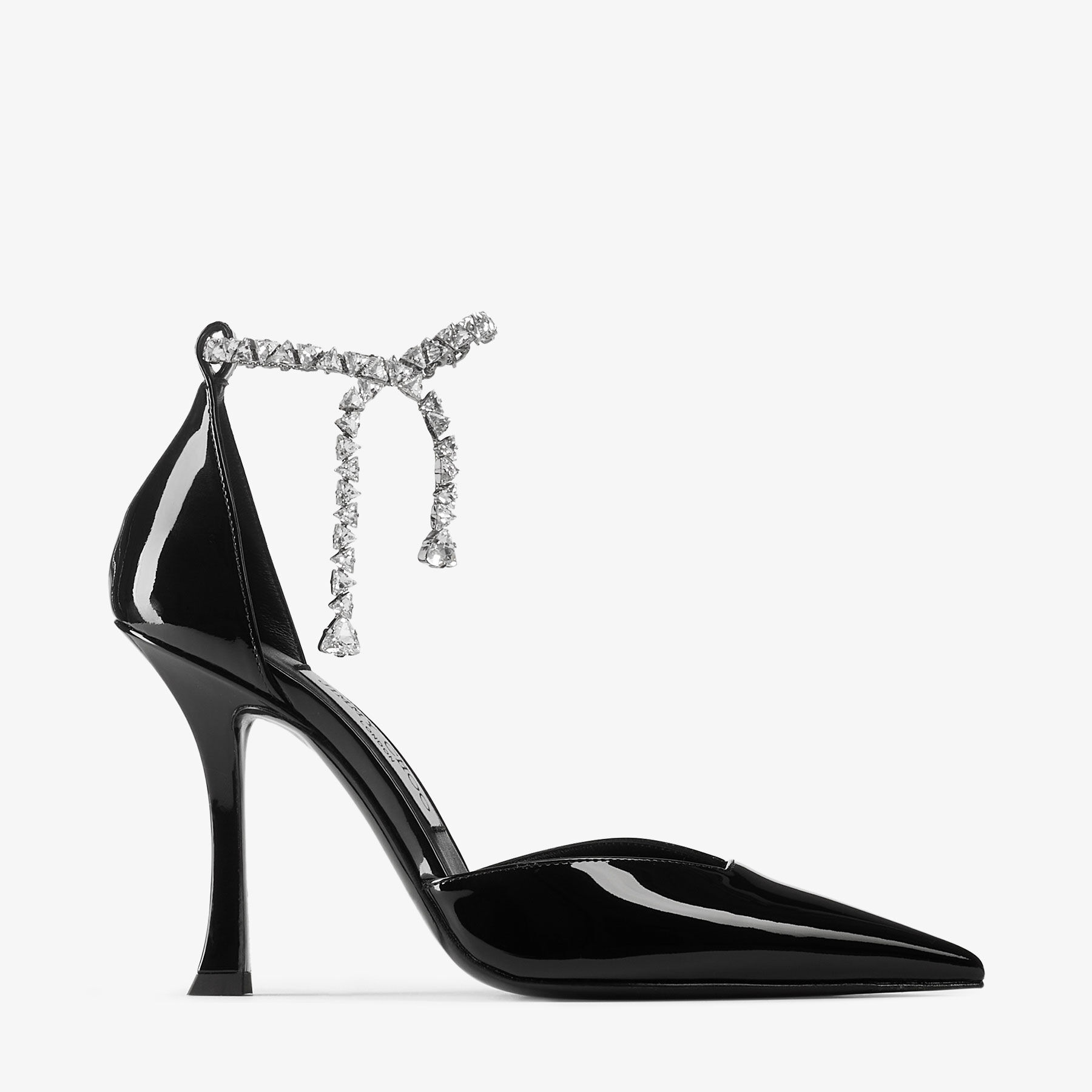 Stevie 100 Black Patent Leather Pumps