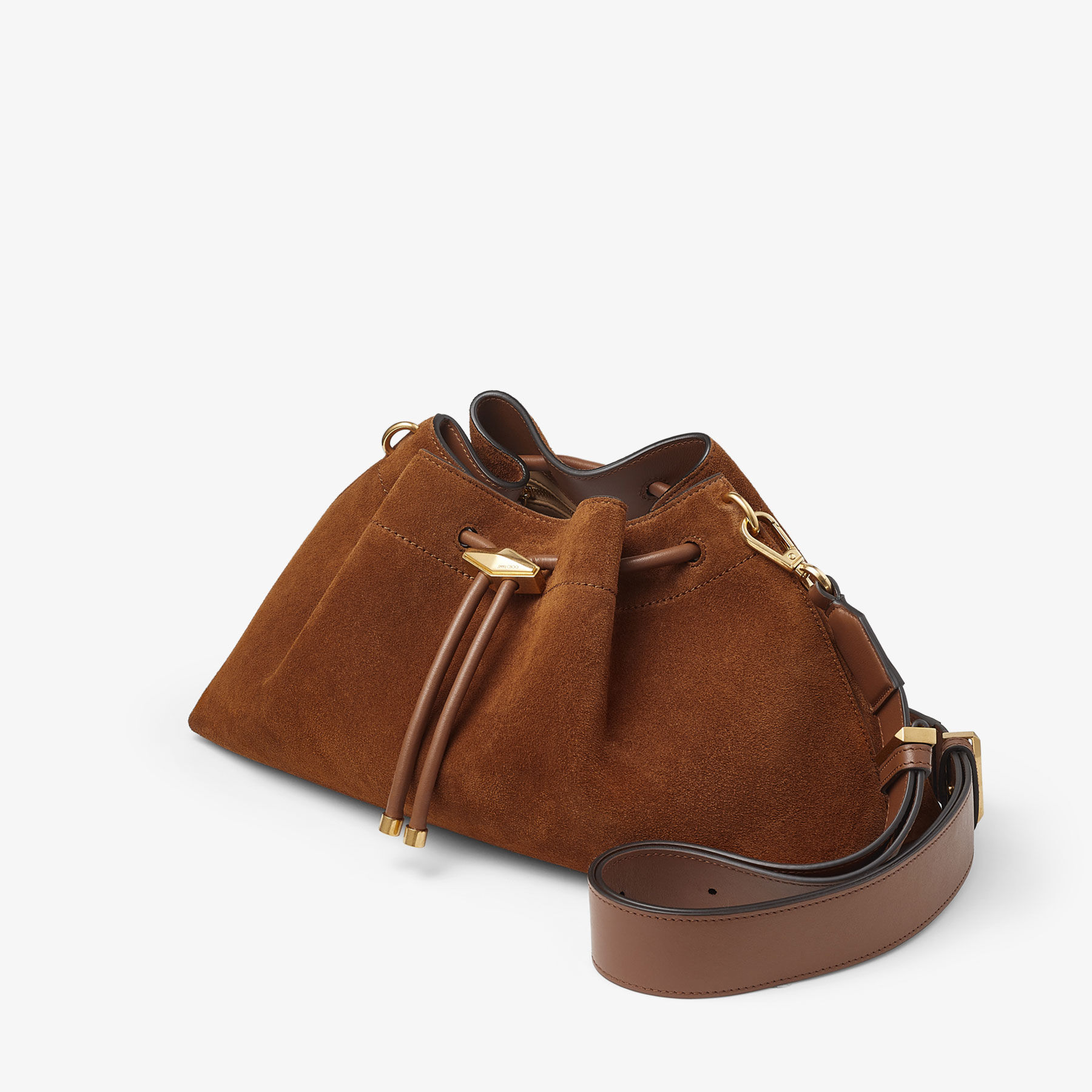 Cinch M Tan Suede Bag
