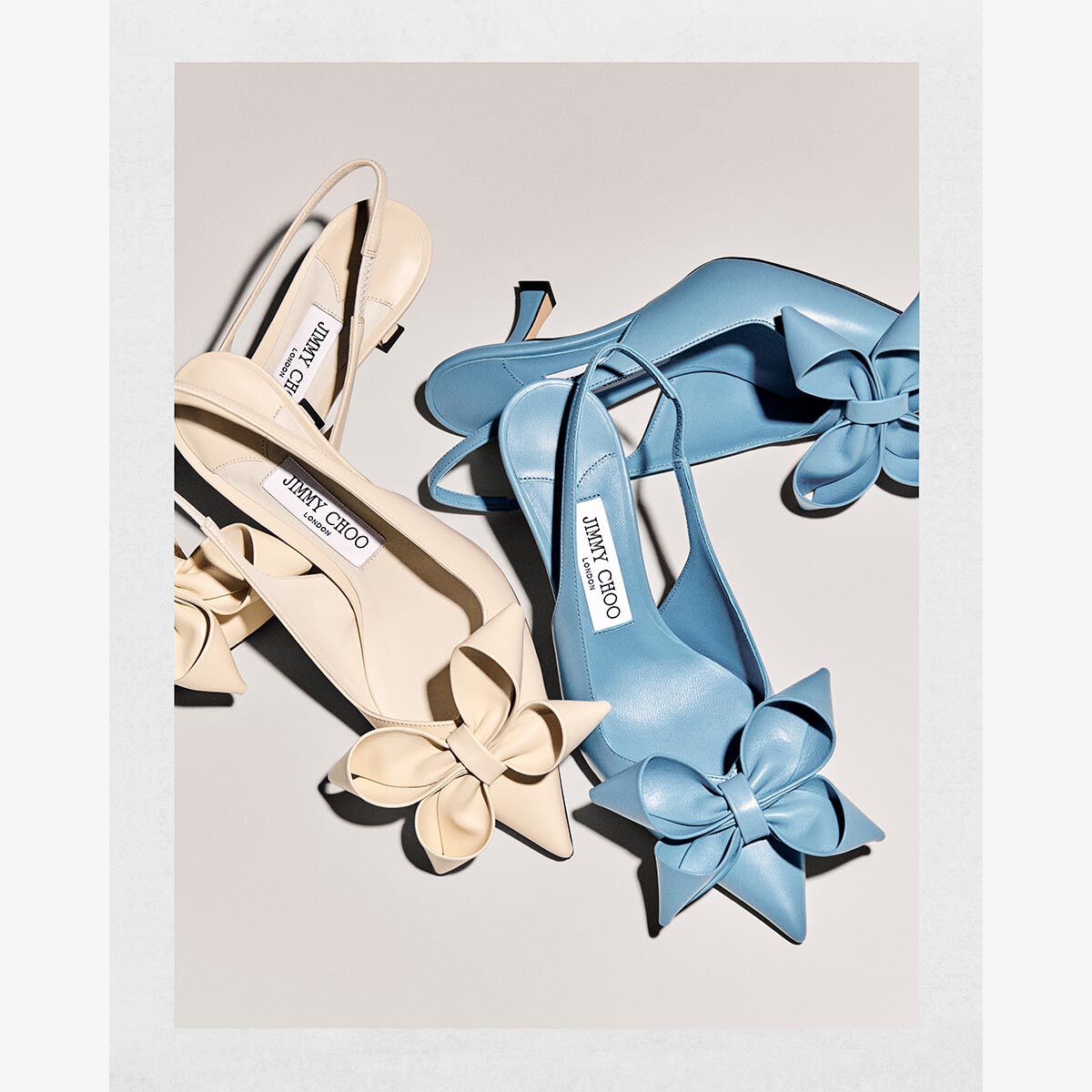 Staz Slingback 70 Latte Leather Pumps