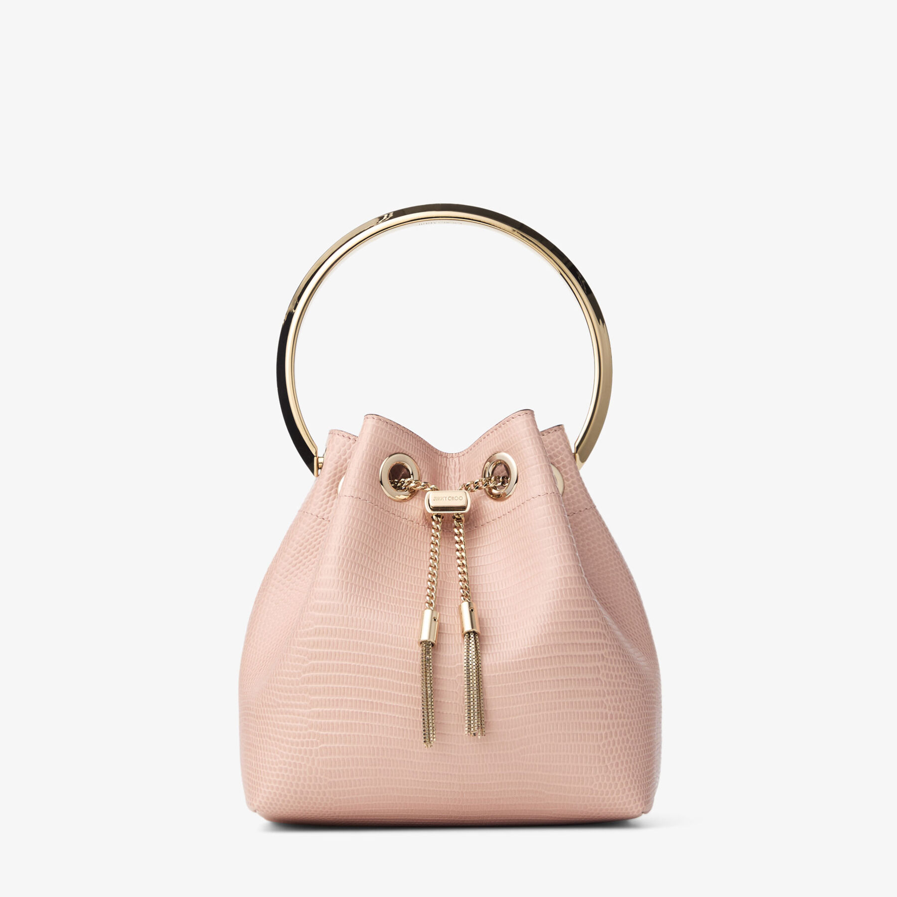 Bon Bon Macaron Lizard Printed Leather Bag