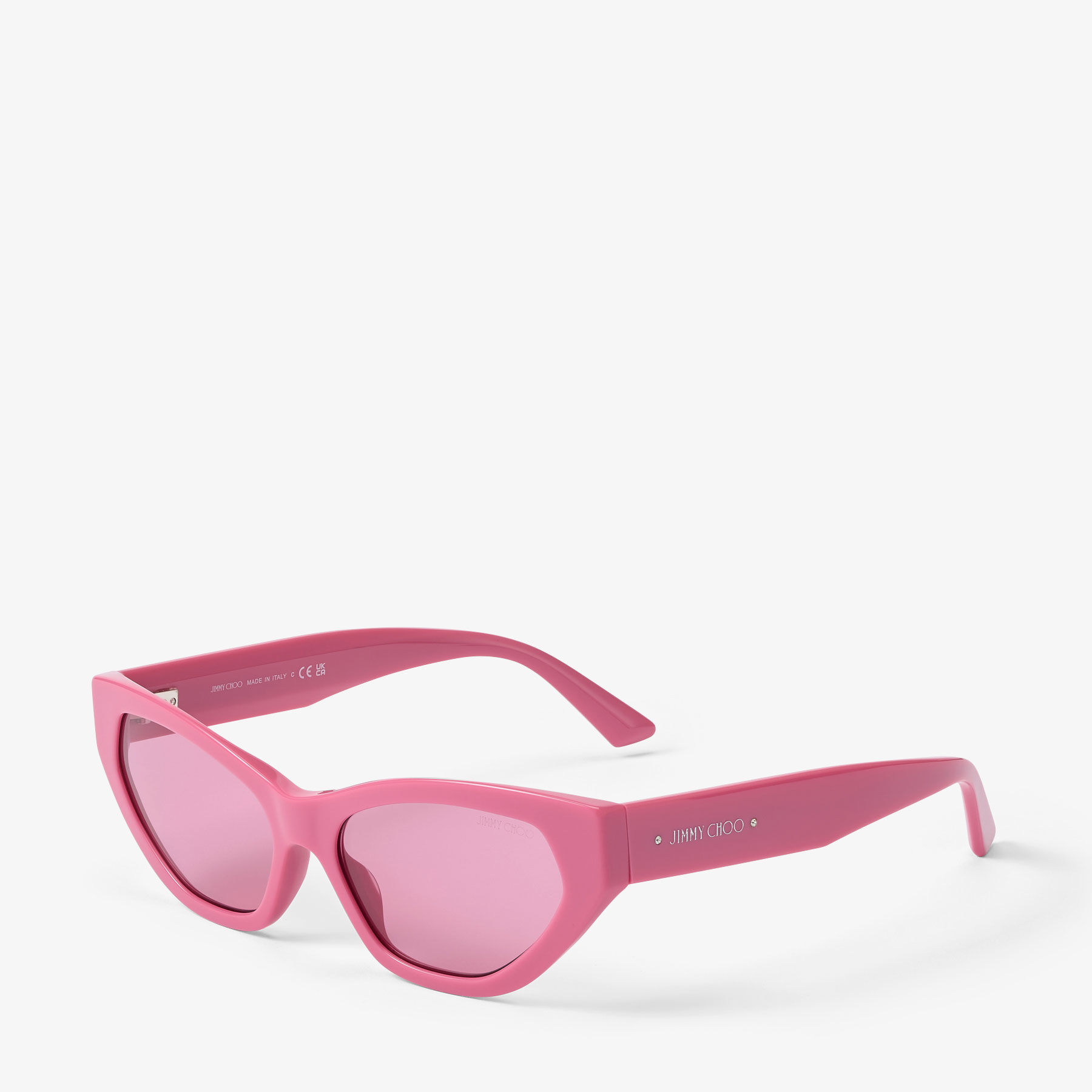 Leyla Candy Pink Cat Eye Sunglasses