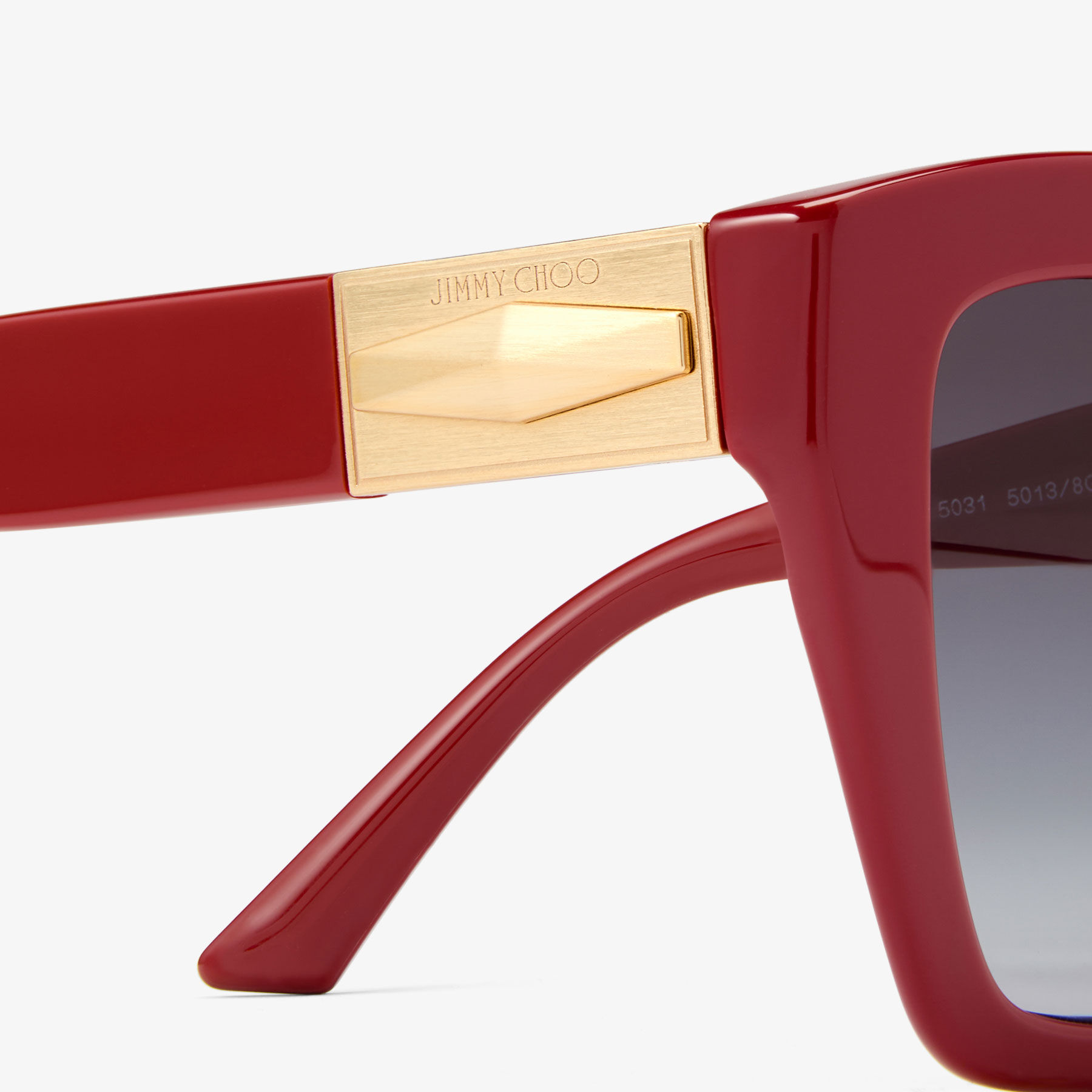 Elina Cranberry Cat Eye Sunglasses