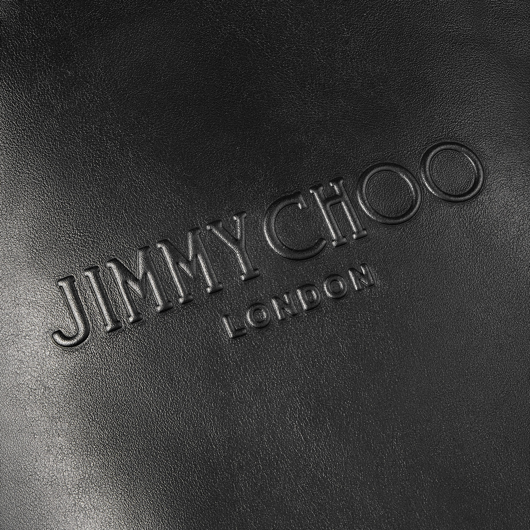 Lenny North-South L Black/Gunmetal Leather Tote Bag