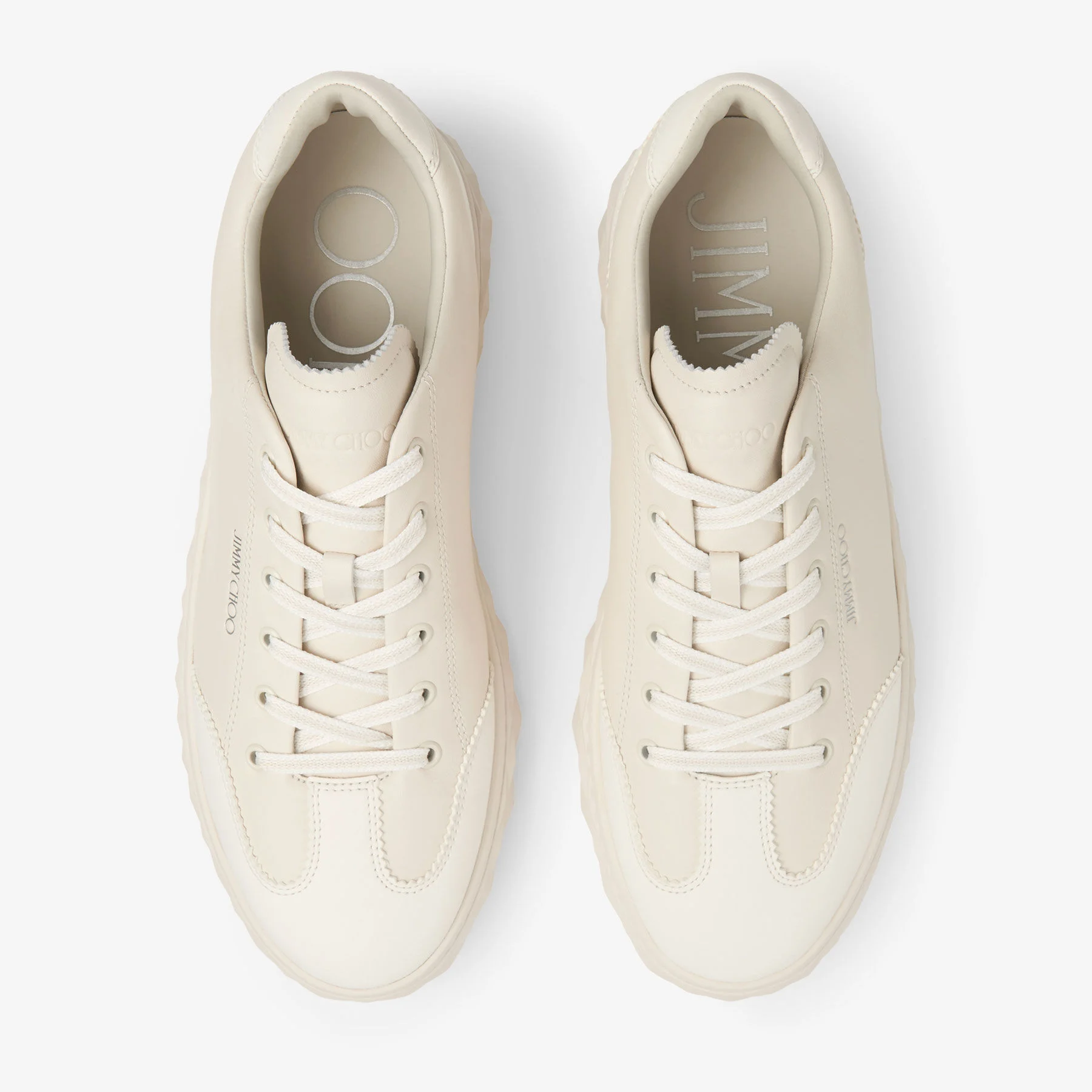 Diamond Light Flex M Latte Leather Trainers