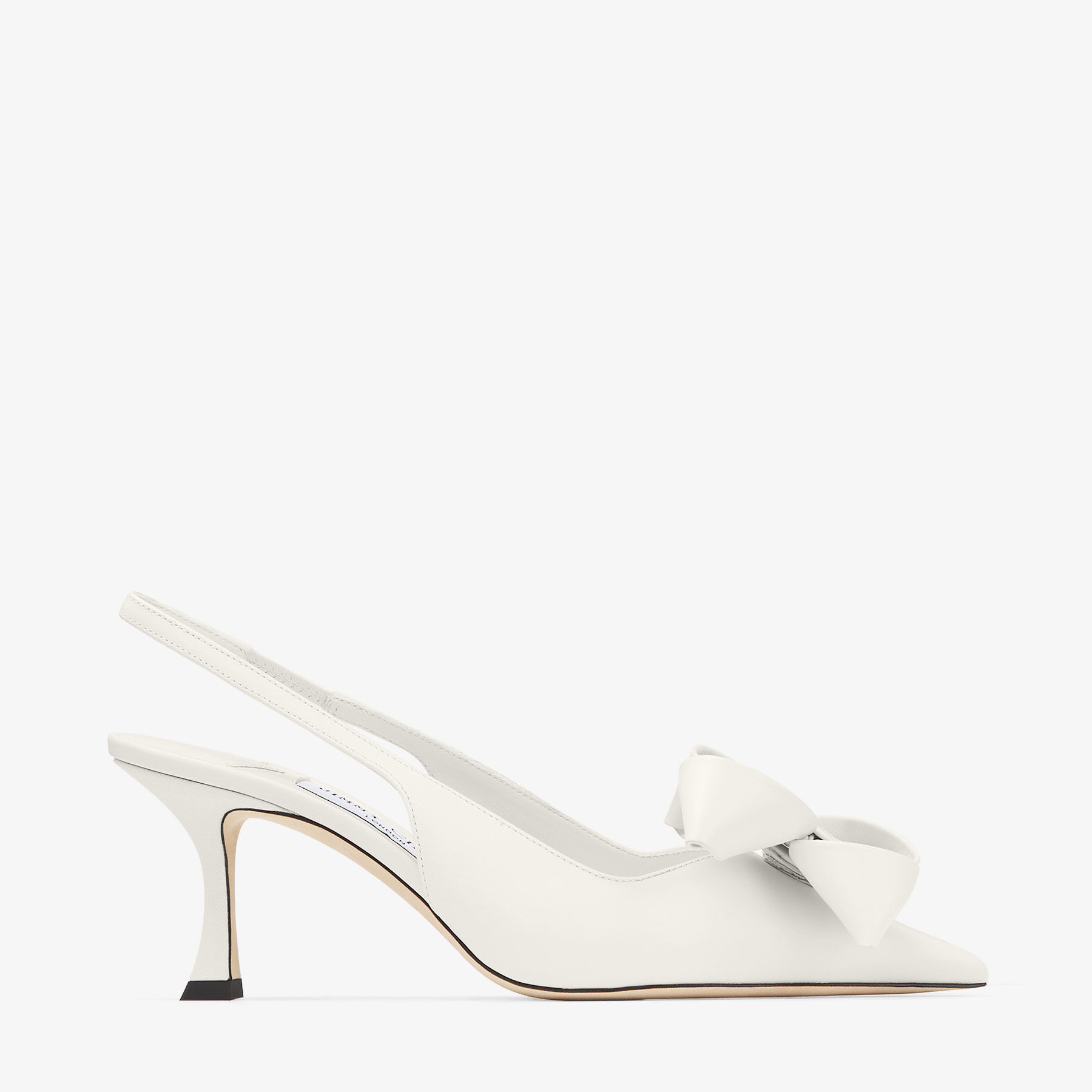 Staz Slingback 70 Latte Leather Pumps