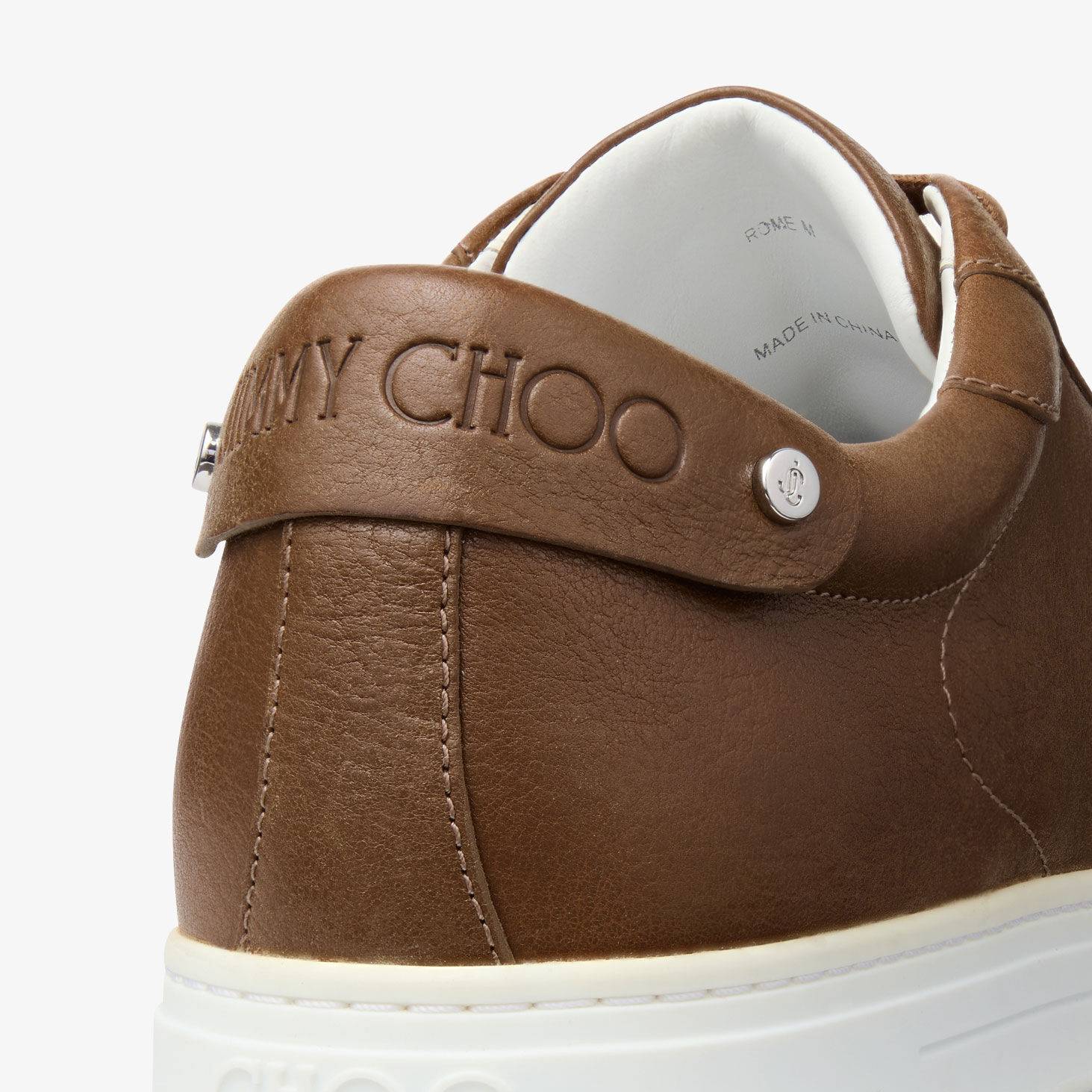 Rome M Oak Leather Trainers