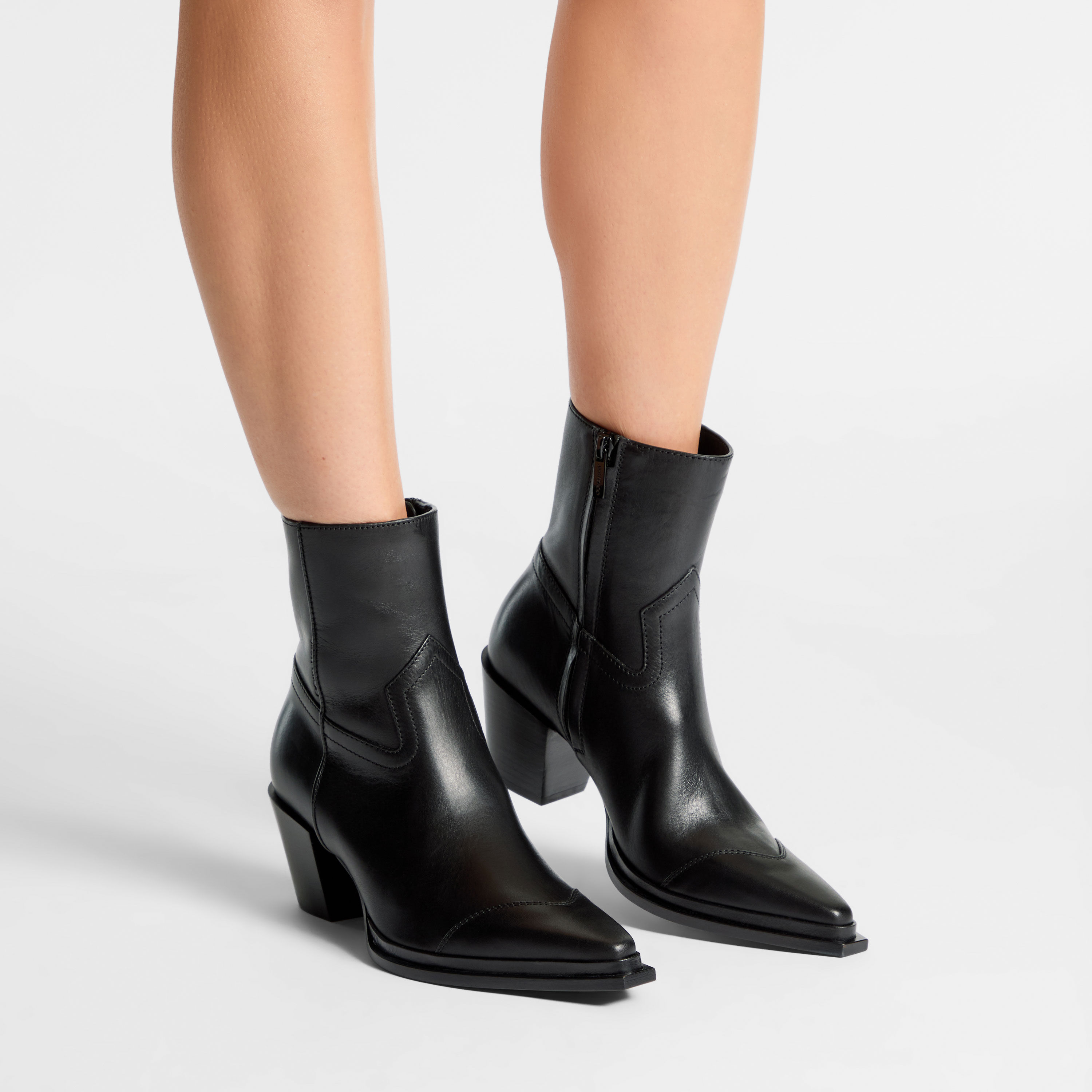 Cece Ankle Boot 60 Black Soft Vachetta Ankle Boots