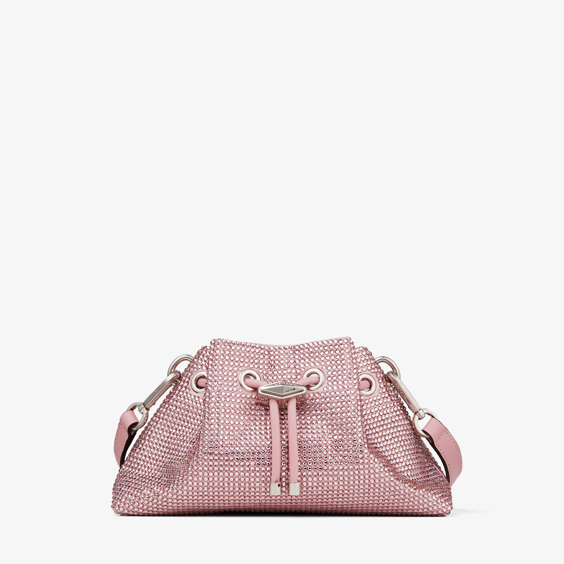 Cinch S Rose Satin Crystal Bag
