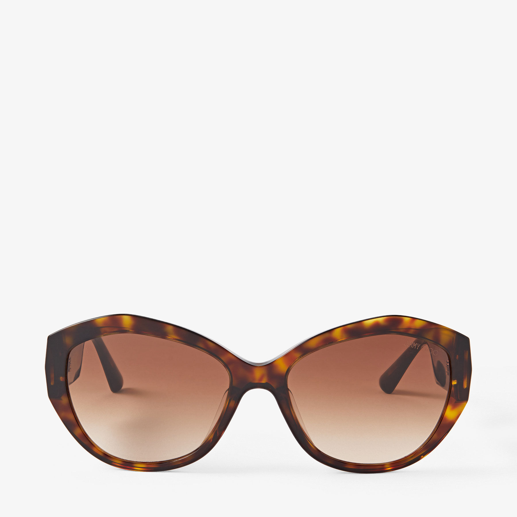Anahi Brown Havana Butterfly Frame Sunglasses