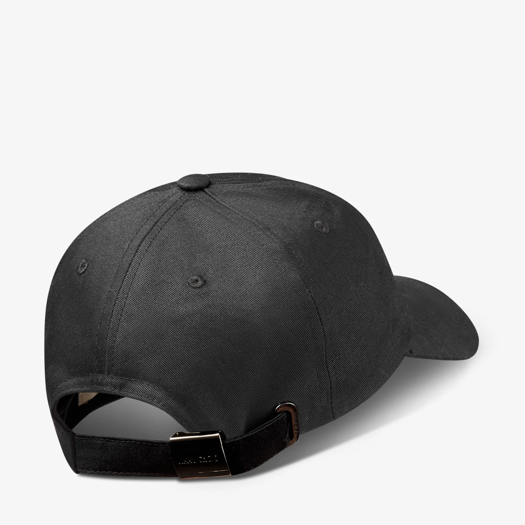 Pacifico Black/Ecru Cotton Baseball Cap