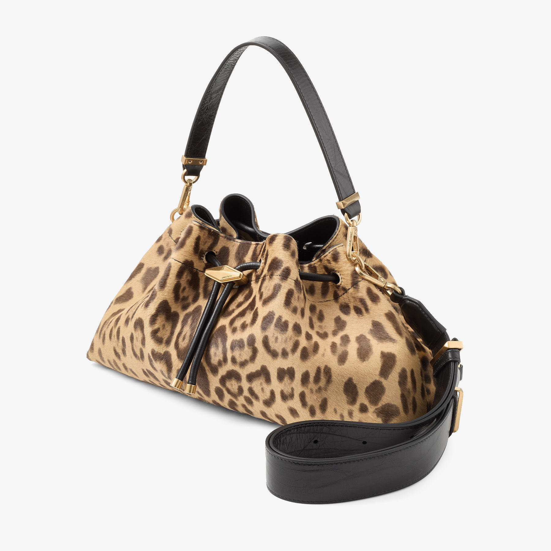 Cinch M Natural Leopard Print Pony Bag