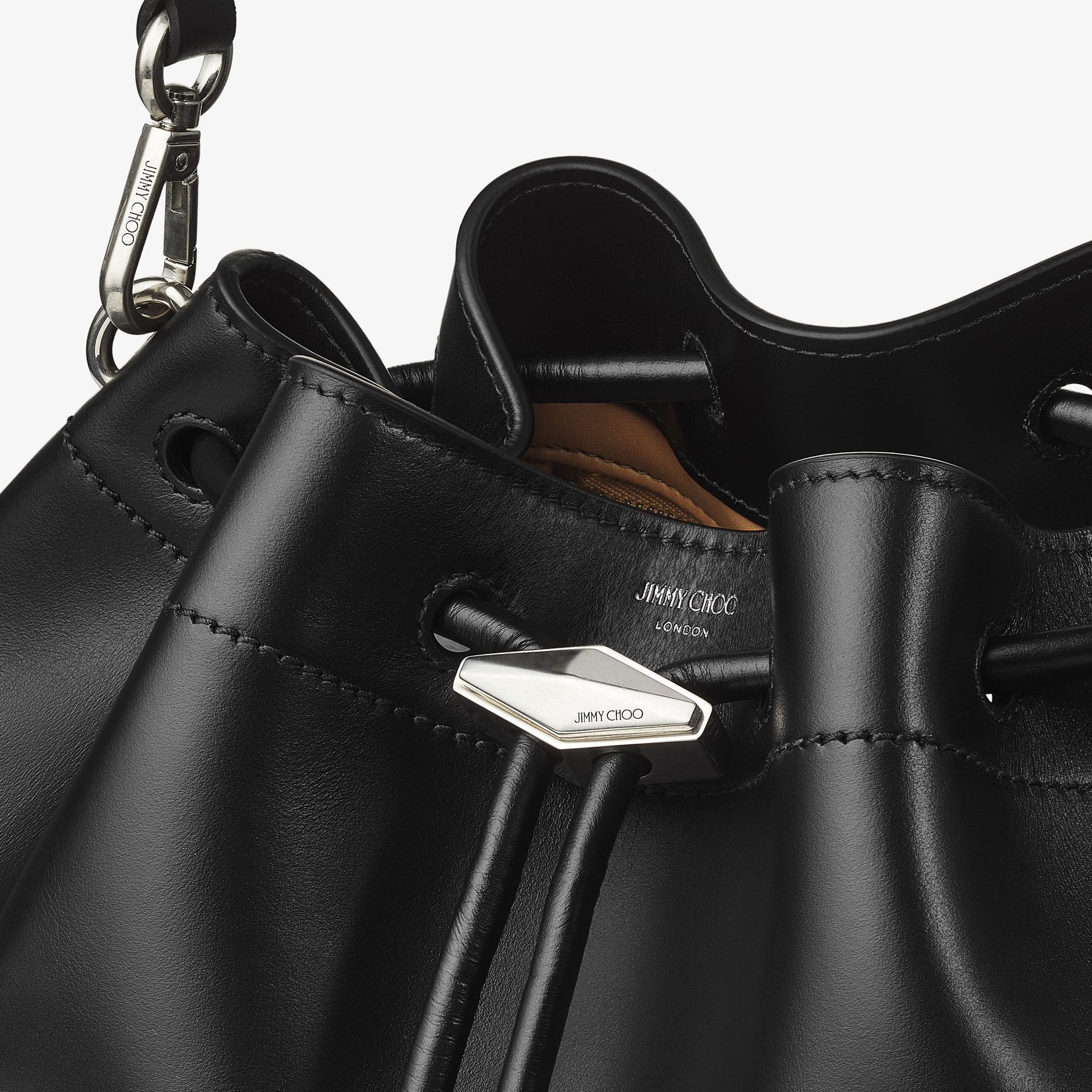Cinch M Black Calf Leather Bag