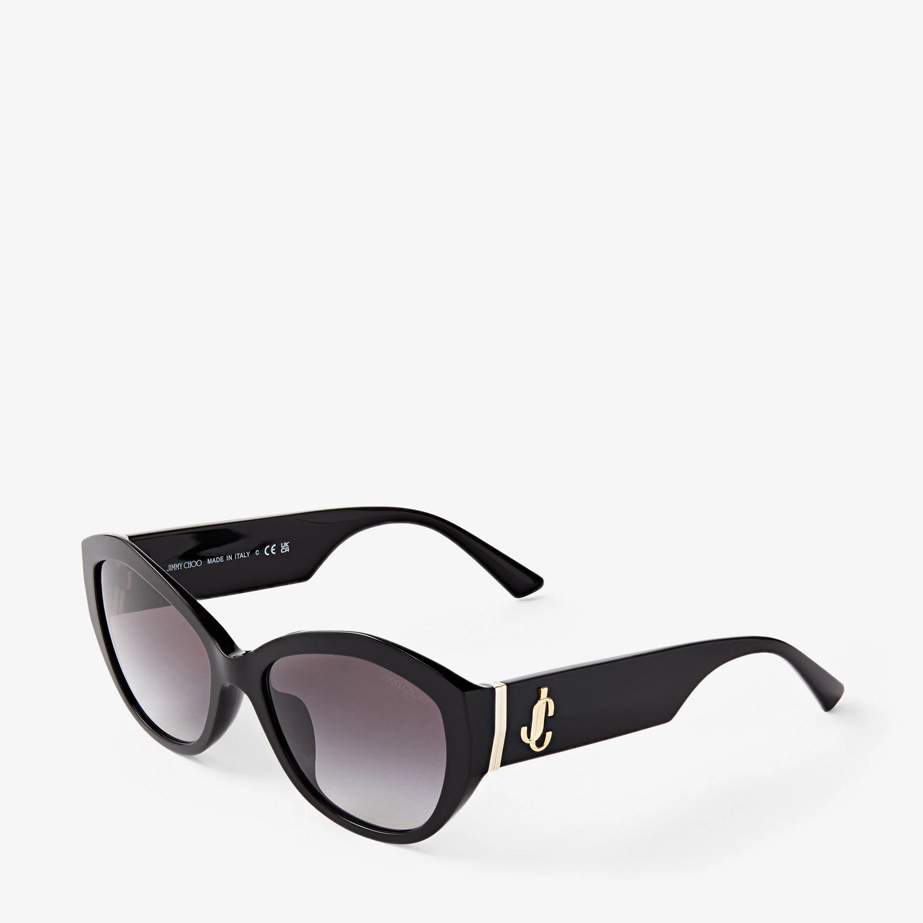 Anahi Black Butterfly Frame Sunglasses