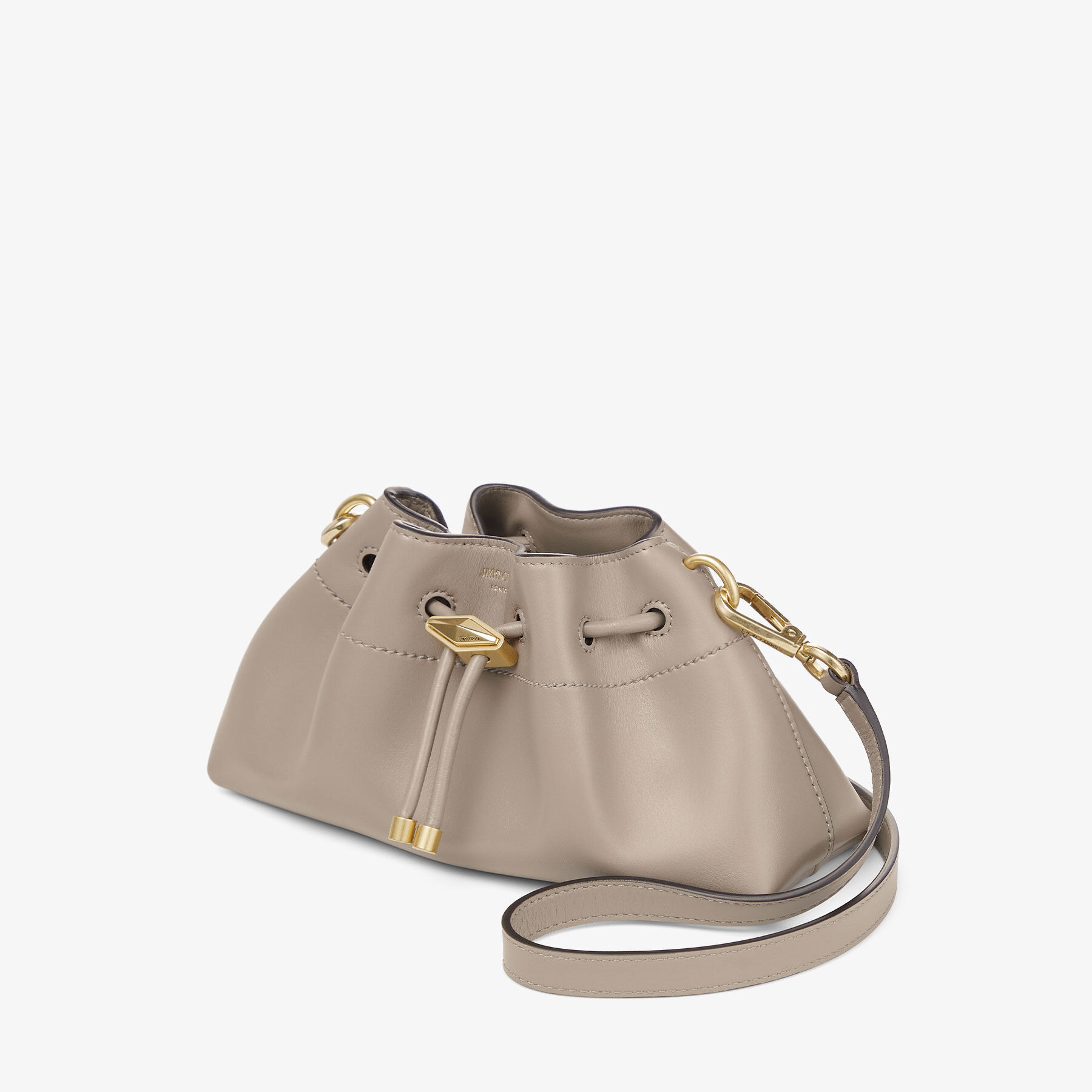 Cinch S Taupe Leather Handbag