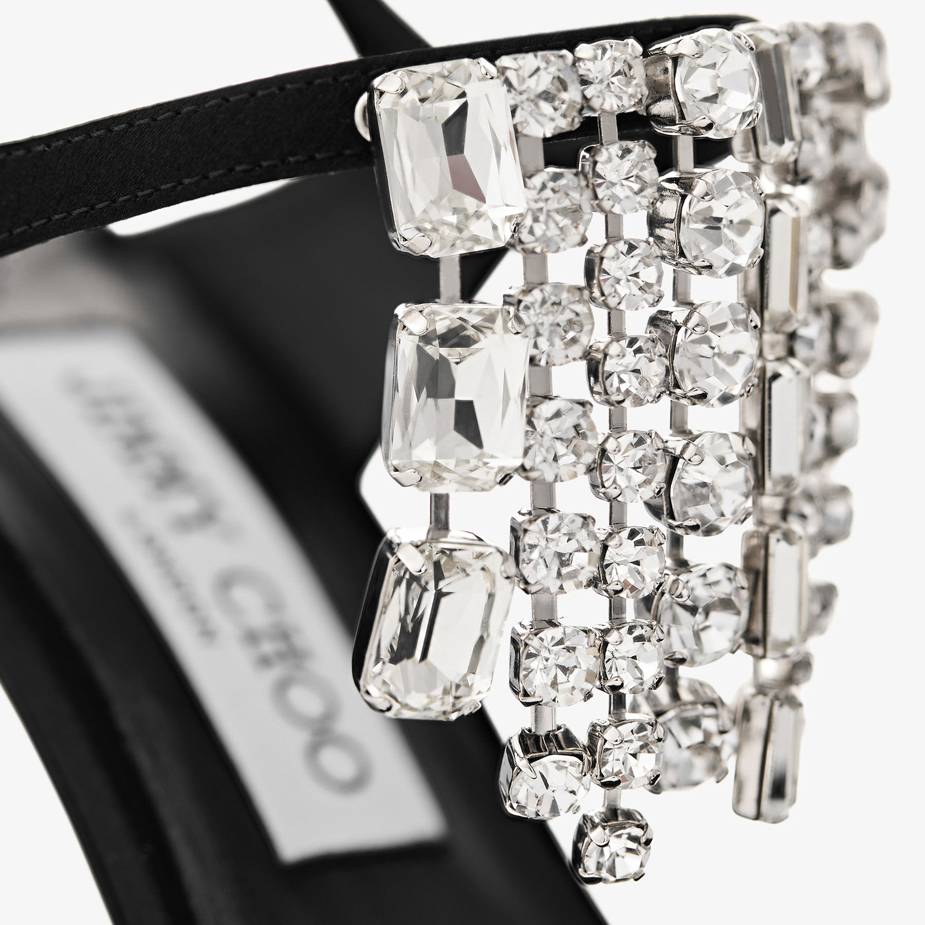 Verity 95 Black Satin Pumps