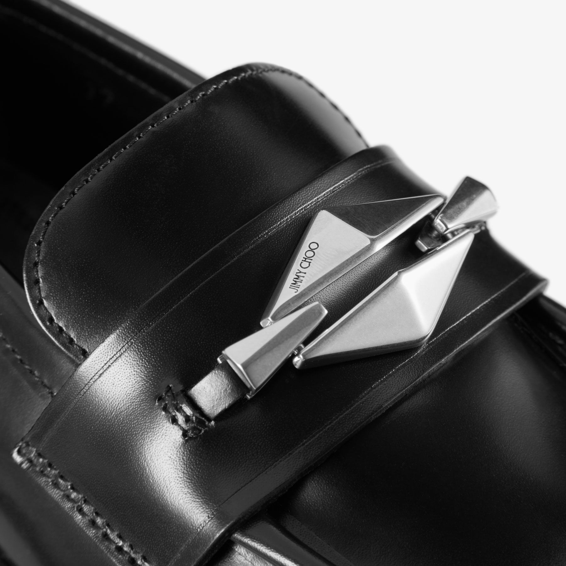 Marlow Diamond F Black Soft Calf Leather Shoes