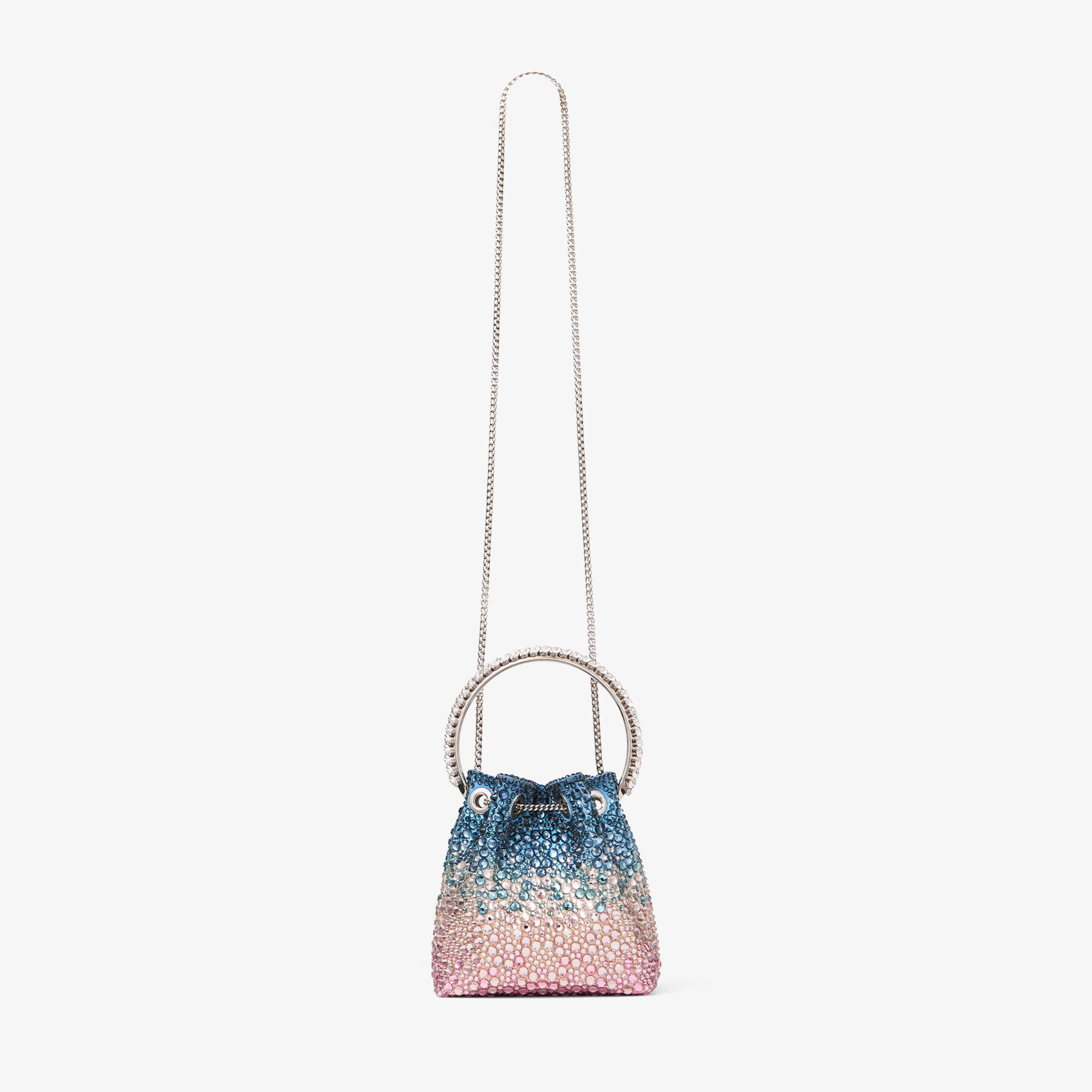 Bon Bon Sunrise Satin Crystal Bag