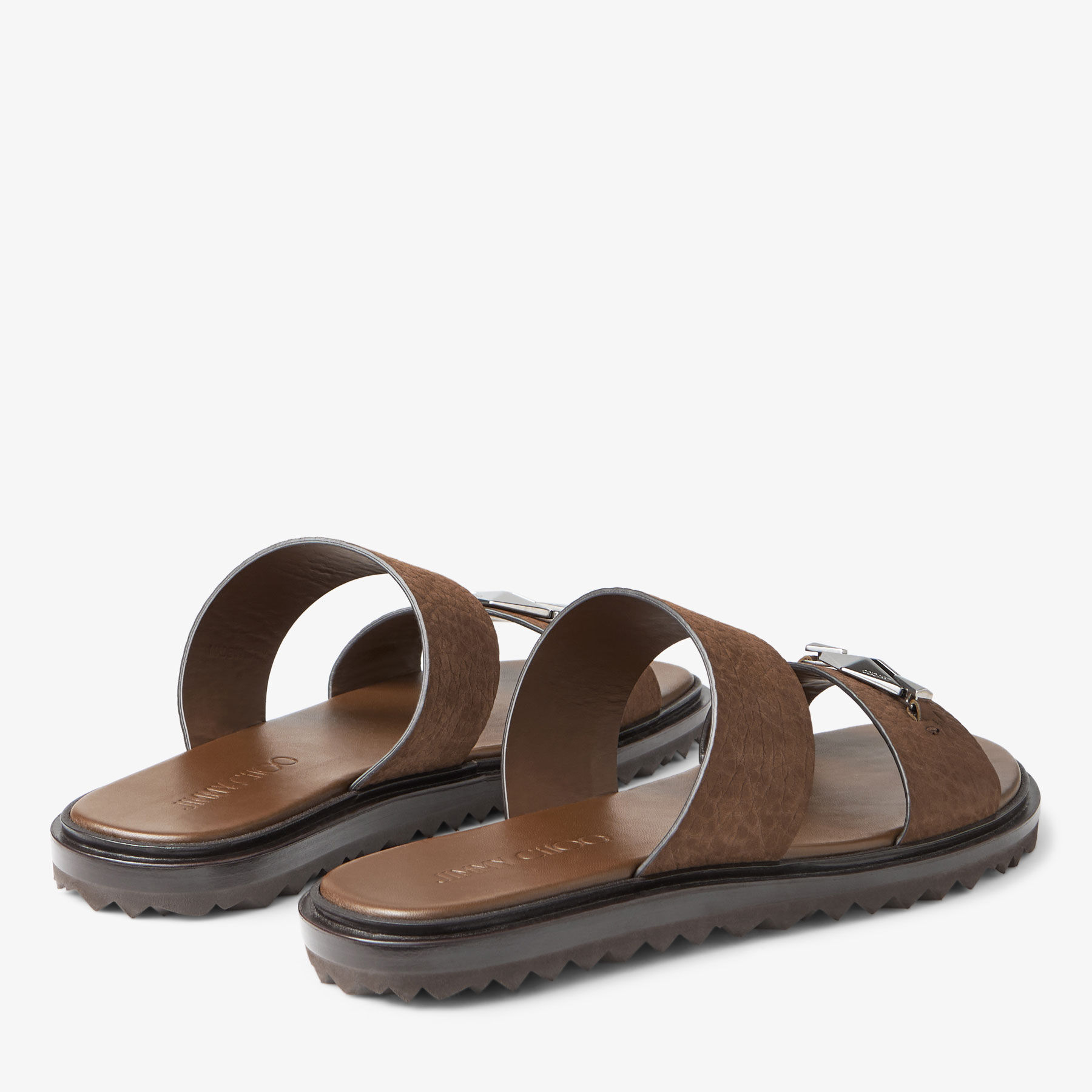 Raiden Sandal M Oak Nubuck Leather Sandals
