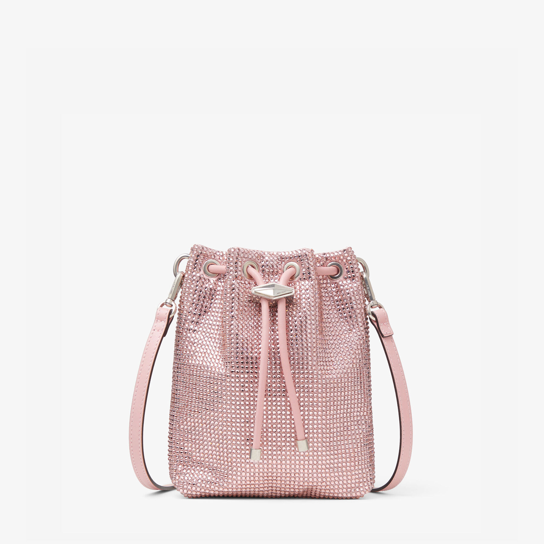 Cinch Mini Rose Satin Crystal Mini Bag