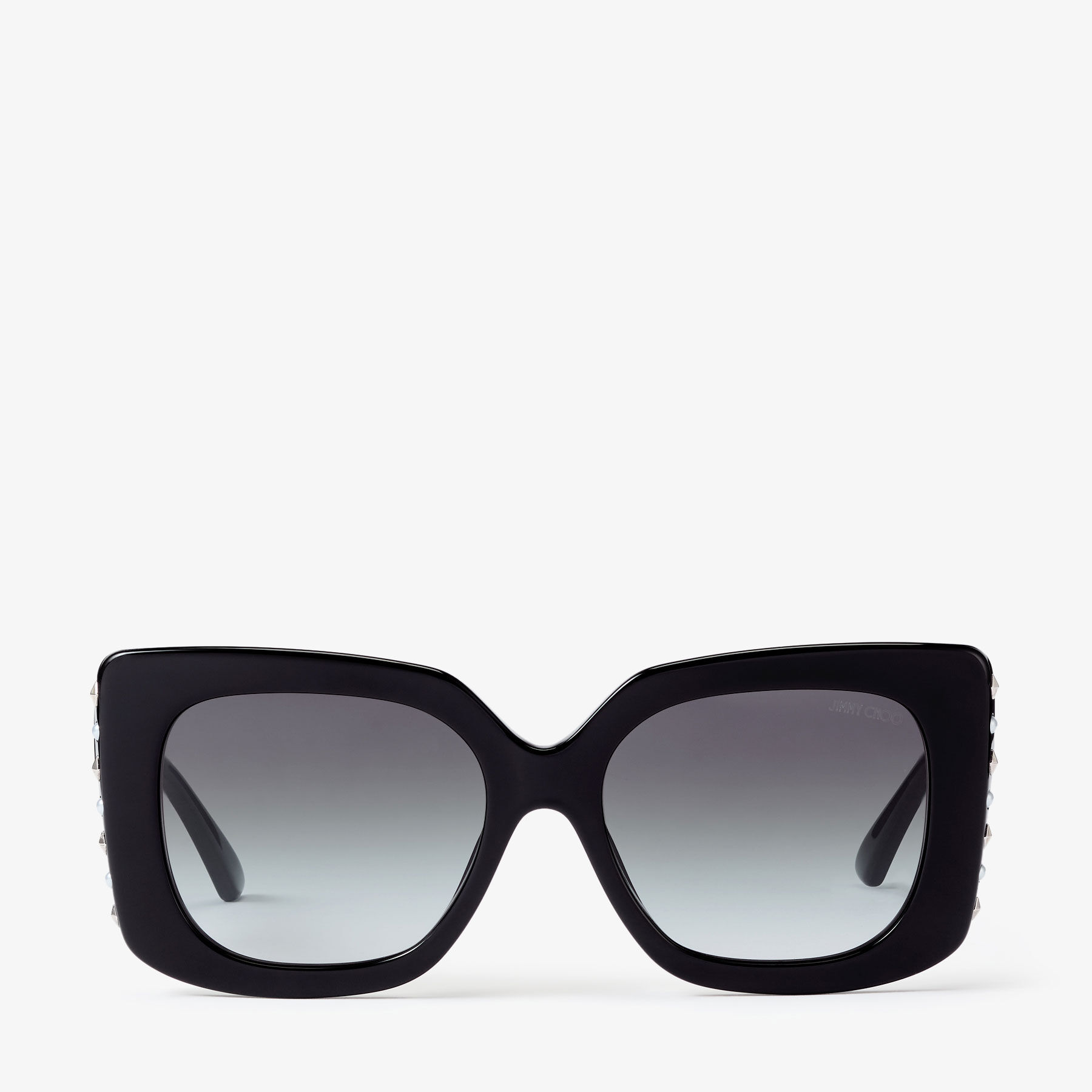 Delphie Black Butterfly Frame Sunglasses
