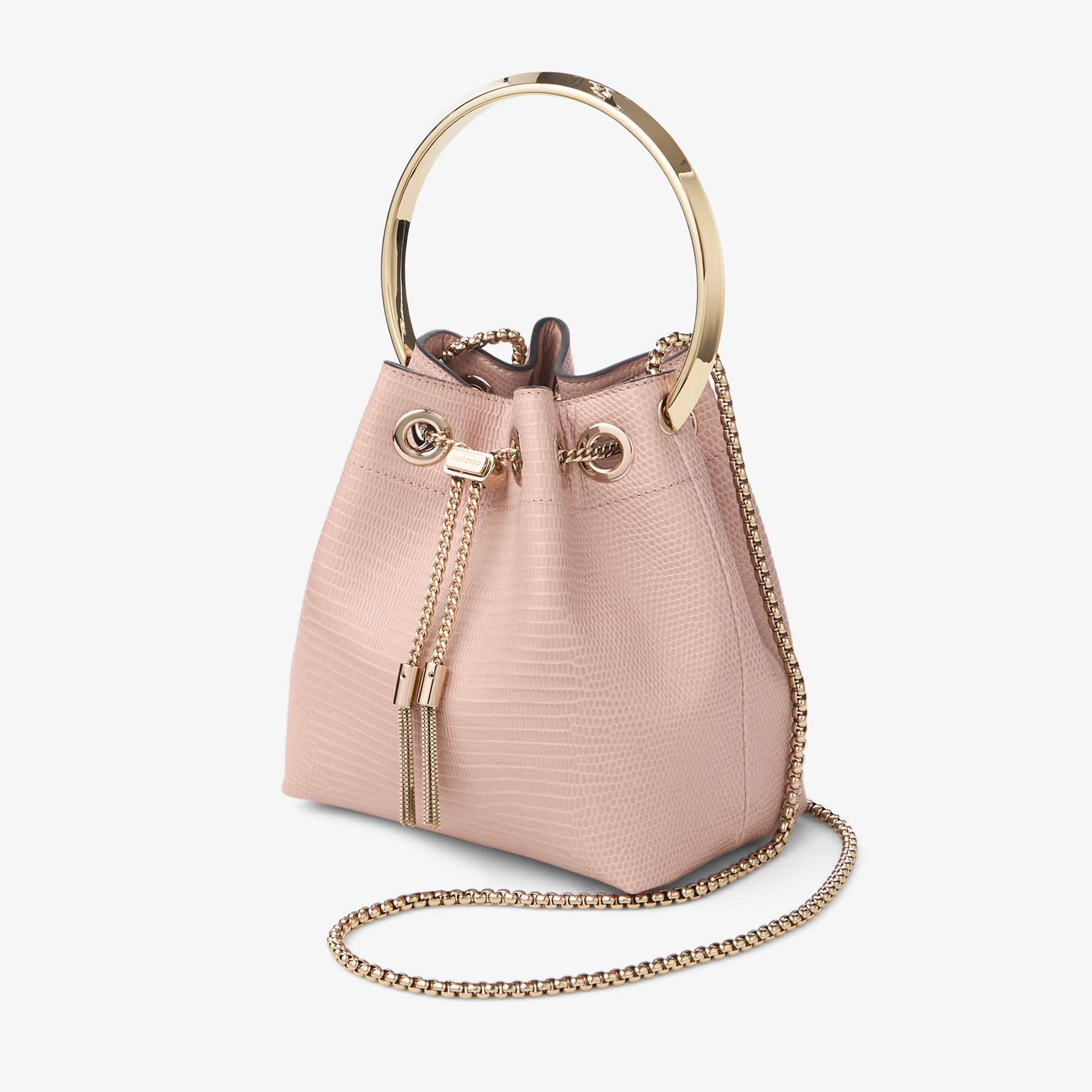 Bon Bon Macaron Lizard Printed Leather Bag