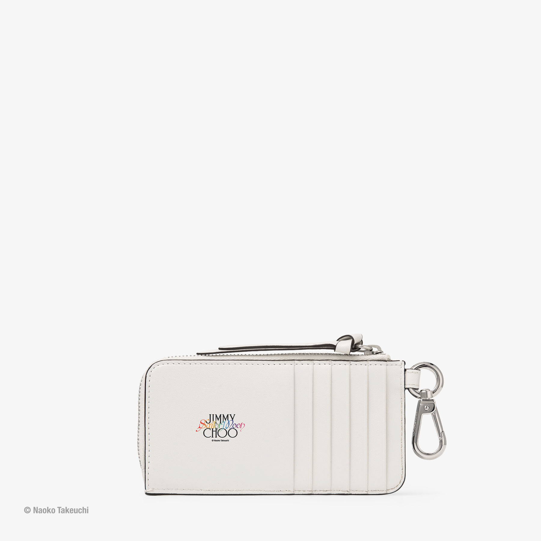 Haruka Tenô & Michiru Kaiô Lise-Z Card Holder White Manga Print Leather Card Holder