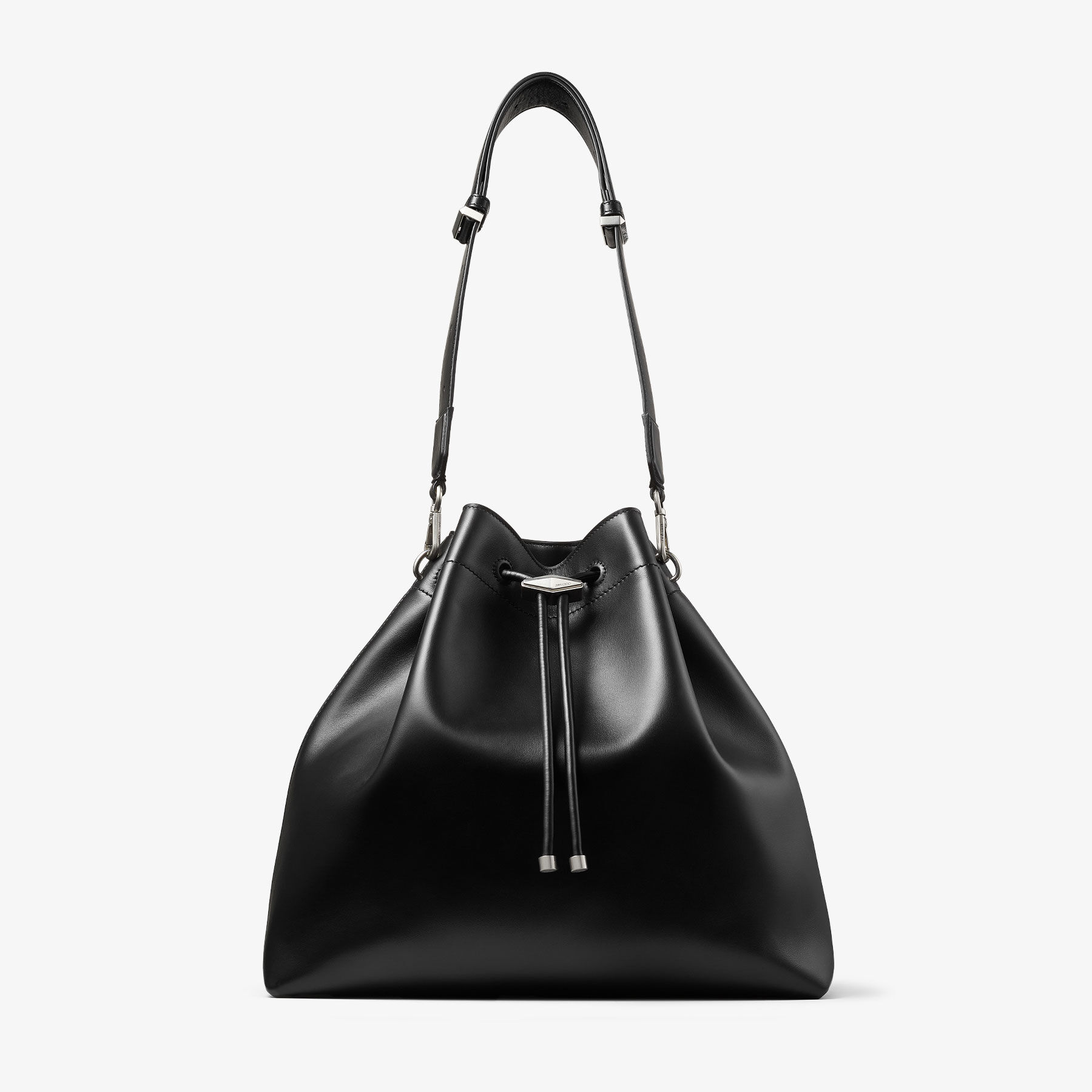 Cinch L Black Calf Leather Bag