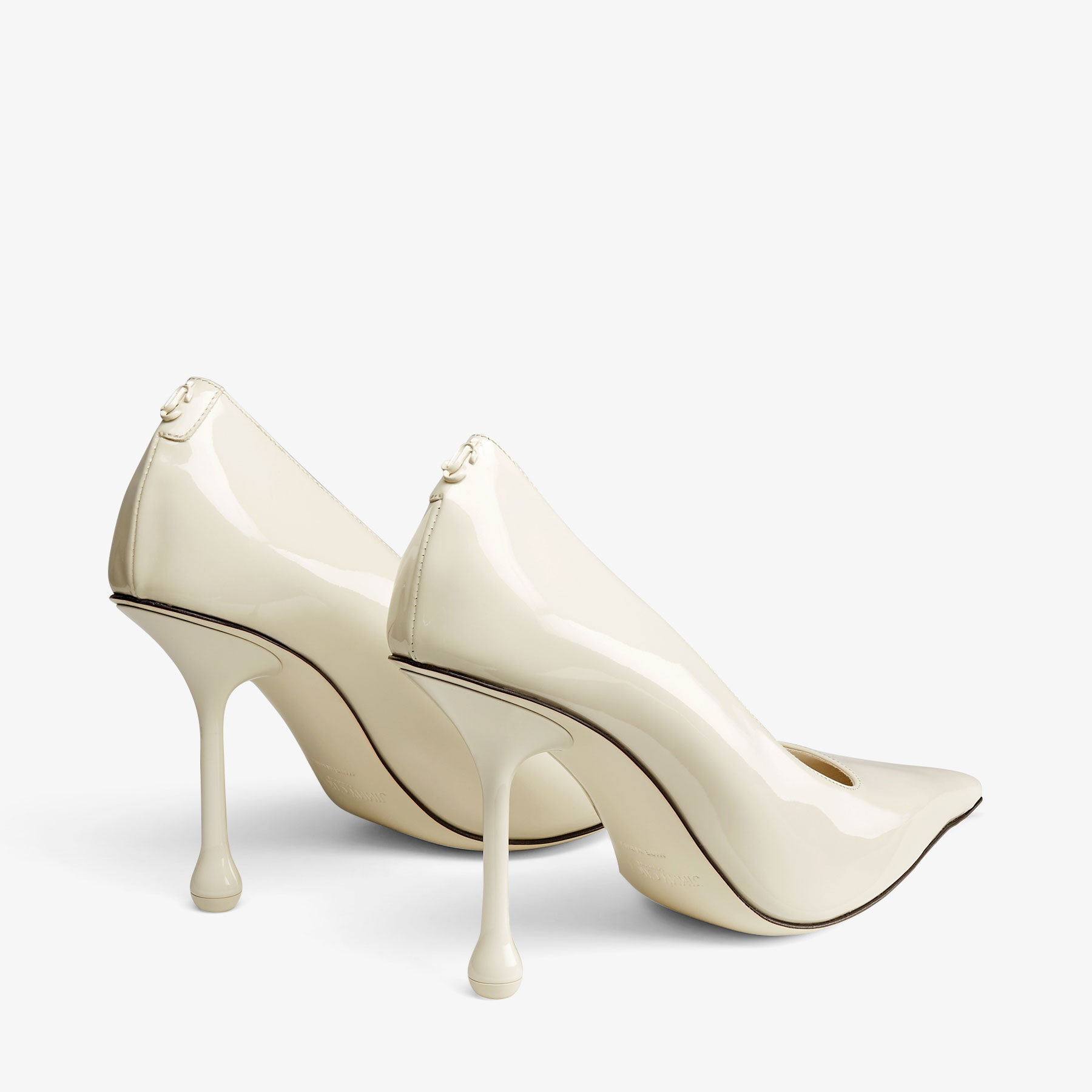 Ixia 95 Latte Patent Leather Pumps