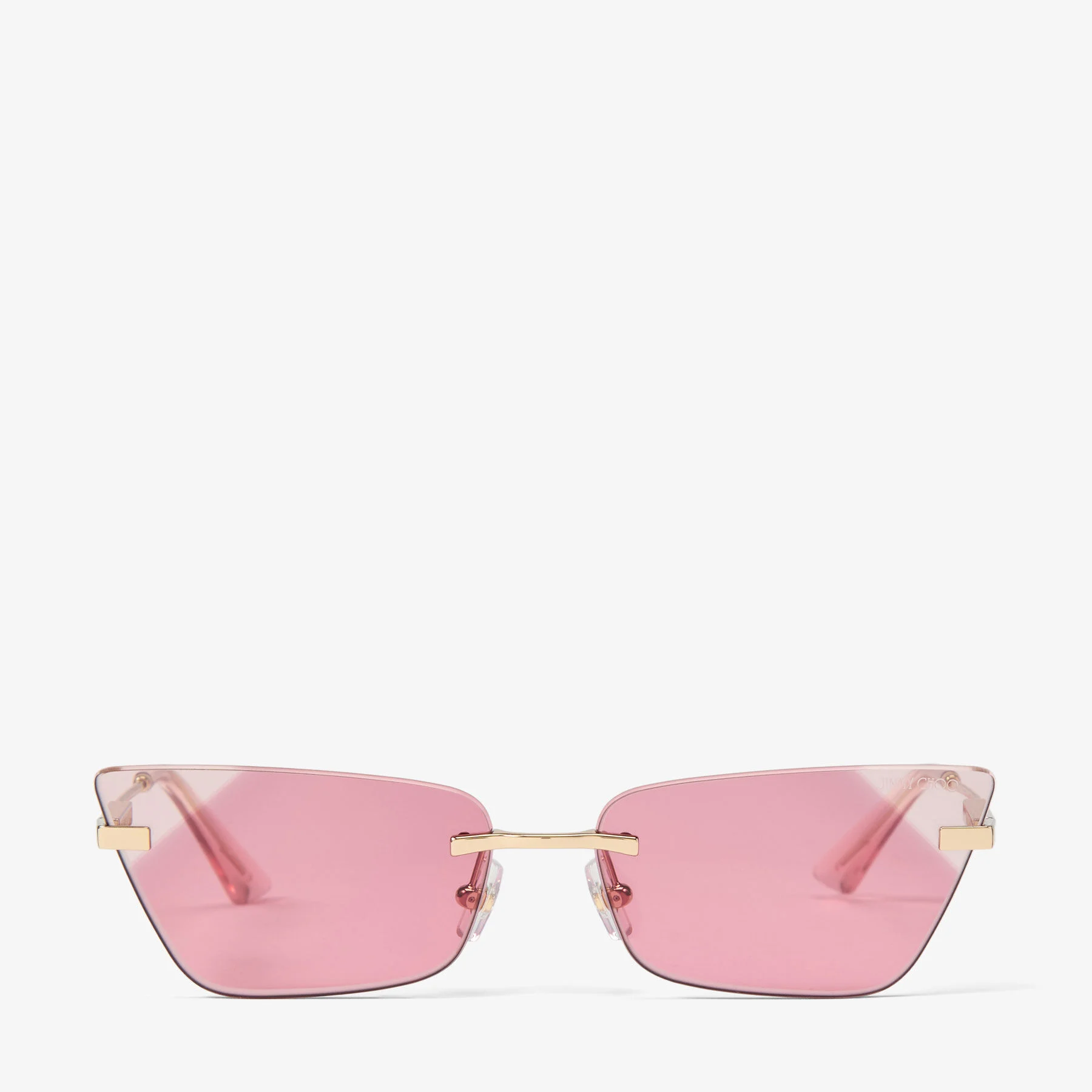 Soraya Pale Gold Cat Eye Sunglasses