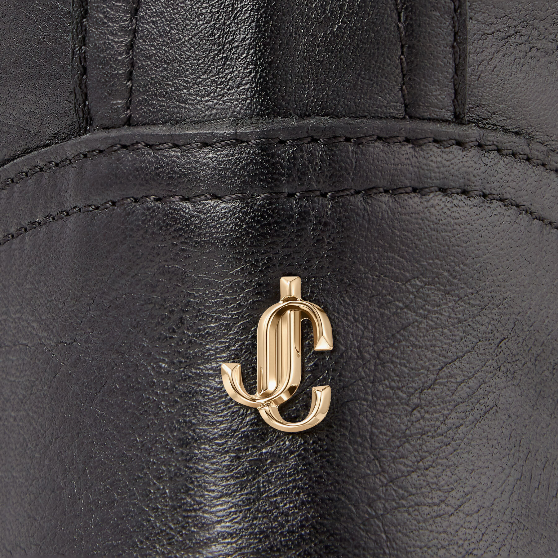 Biker II Shearling Black Smooth Leather Biker Boots with Shearling Lining