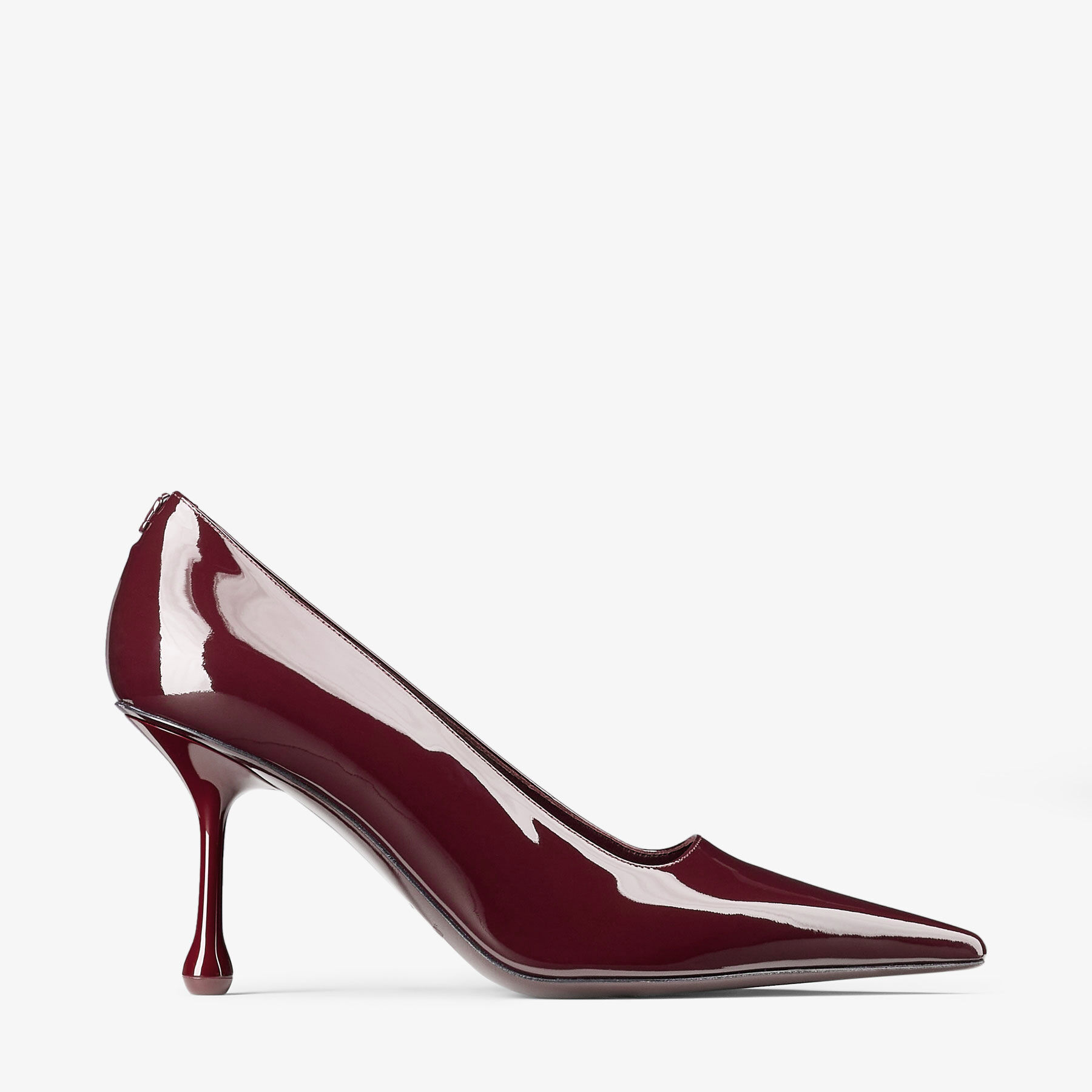 Ixia 80 Garnet Patent Leather Pumps
