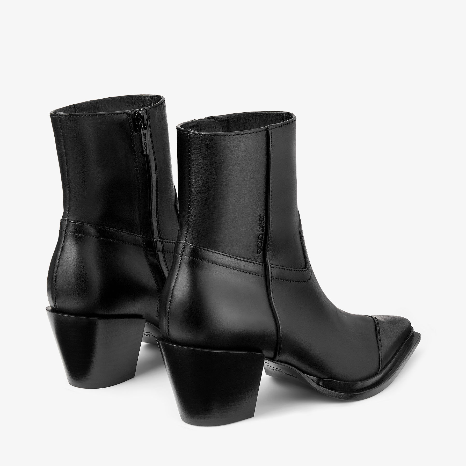 Cece Ankle Boot 60 Black Soft Vachetta Ankle Boots