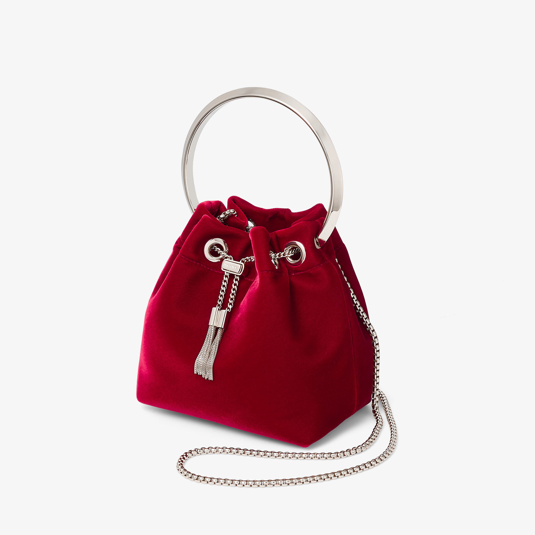 Bon Bon Ruby Red Velvet Bag
