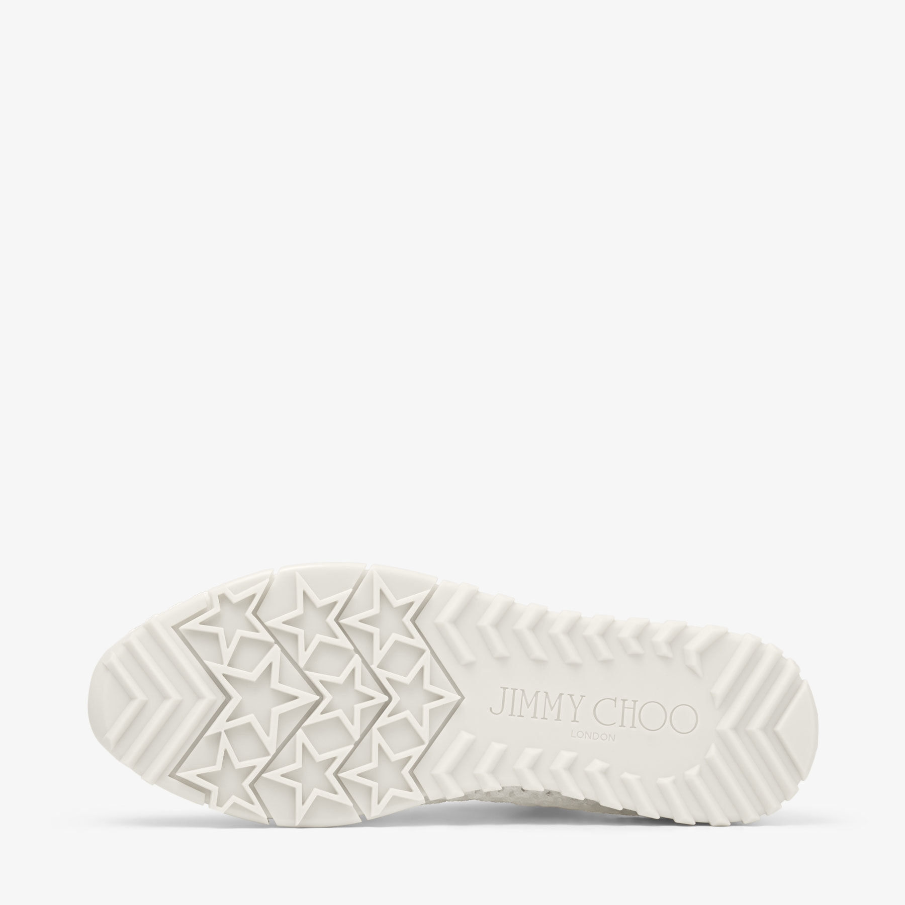 Veles Latte Crochet Knit Low-Top Trainers with Pearls