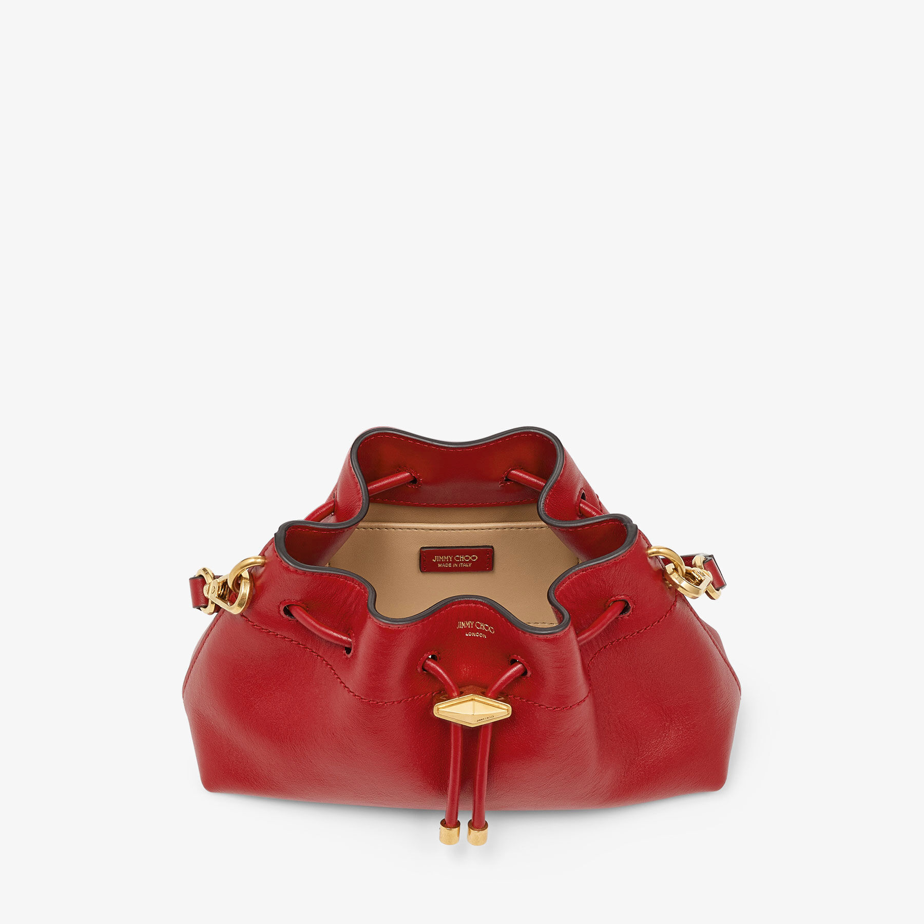 Cinch S Ruby Red Leather Handbag