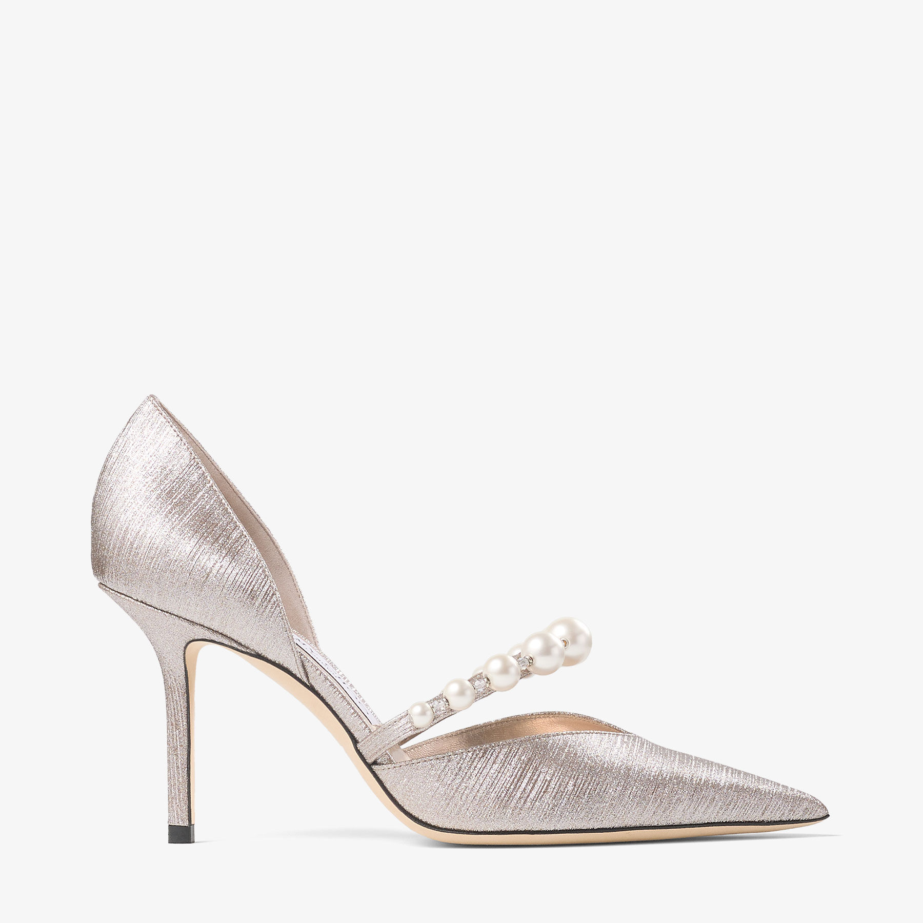 Aurelie 85 Macaron Glitter Pearl Pumps