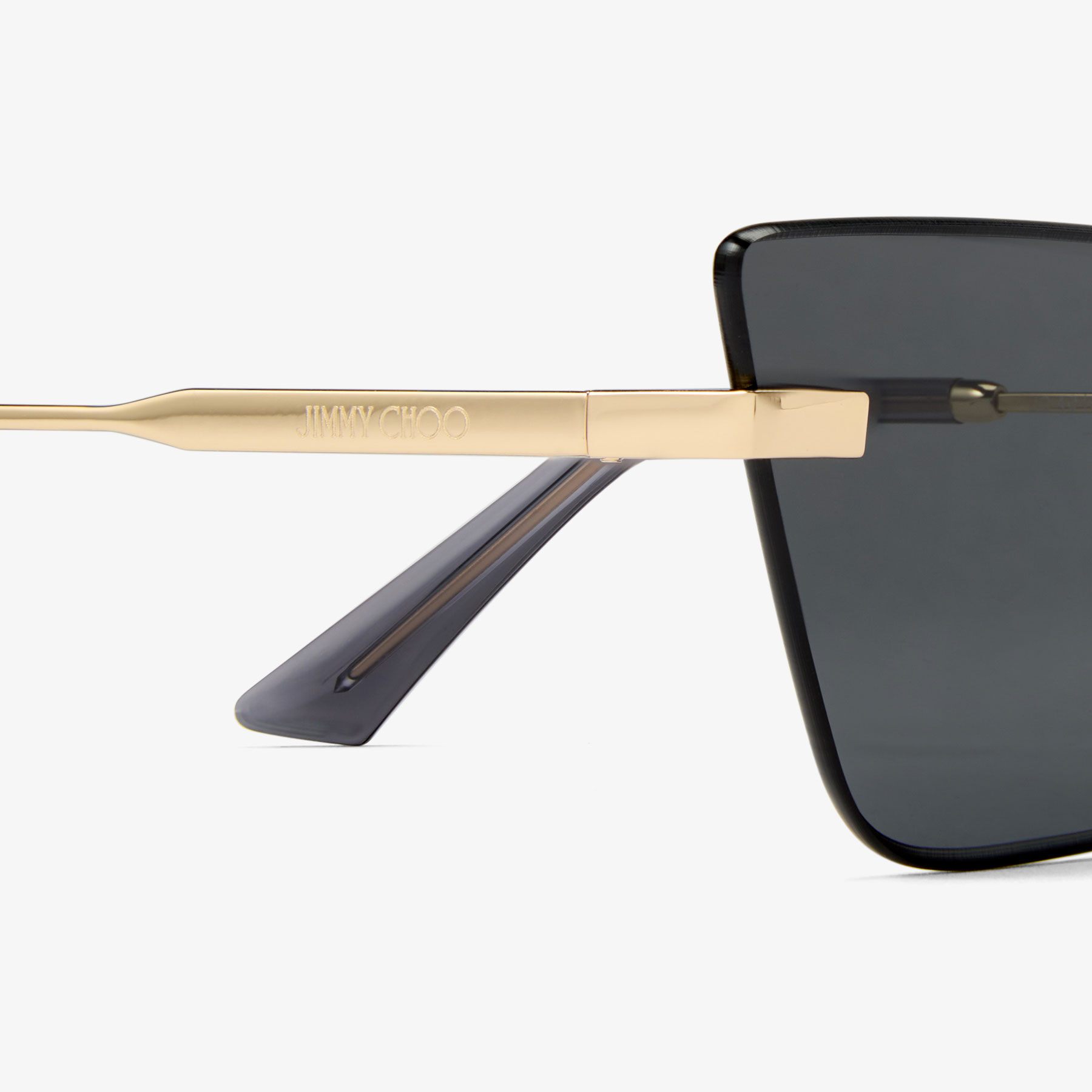 Soraya Pale Gold Cat Eye Sunglasses