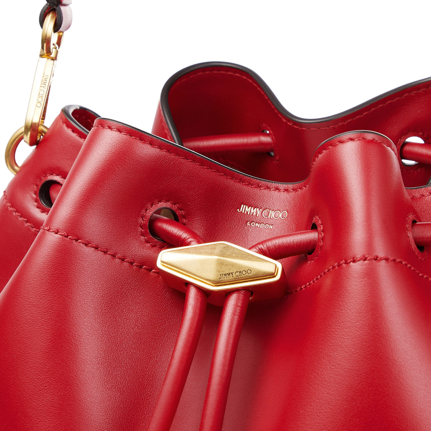 Cinch M Ruby Red Leather Handbag