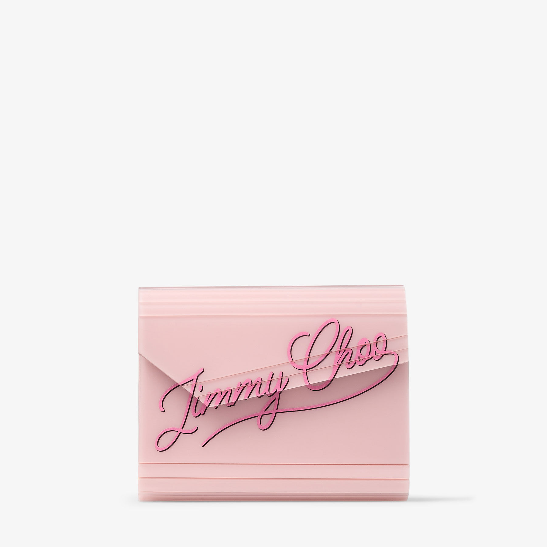 Candy Pink Acrylic Clutch Bag