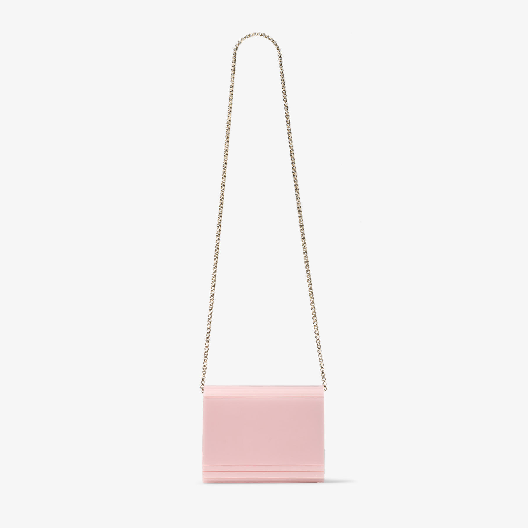 Candy Pink Acrylic Clutch Bag