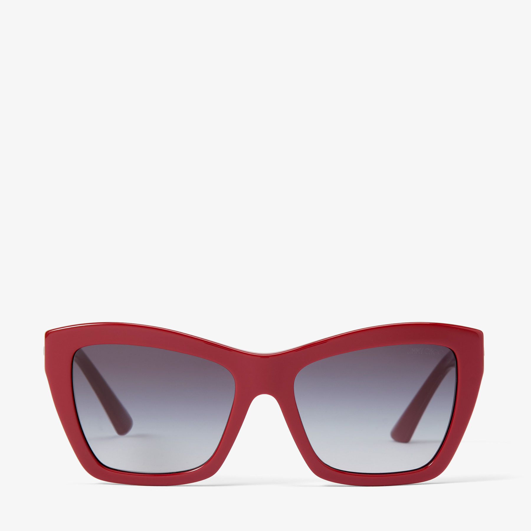 Elina Cranberry Cat Eye Sunglasses