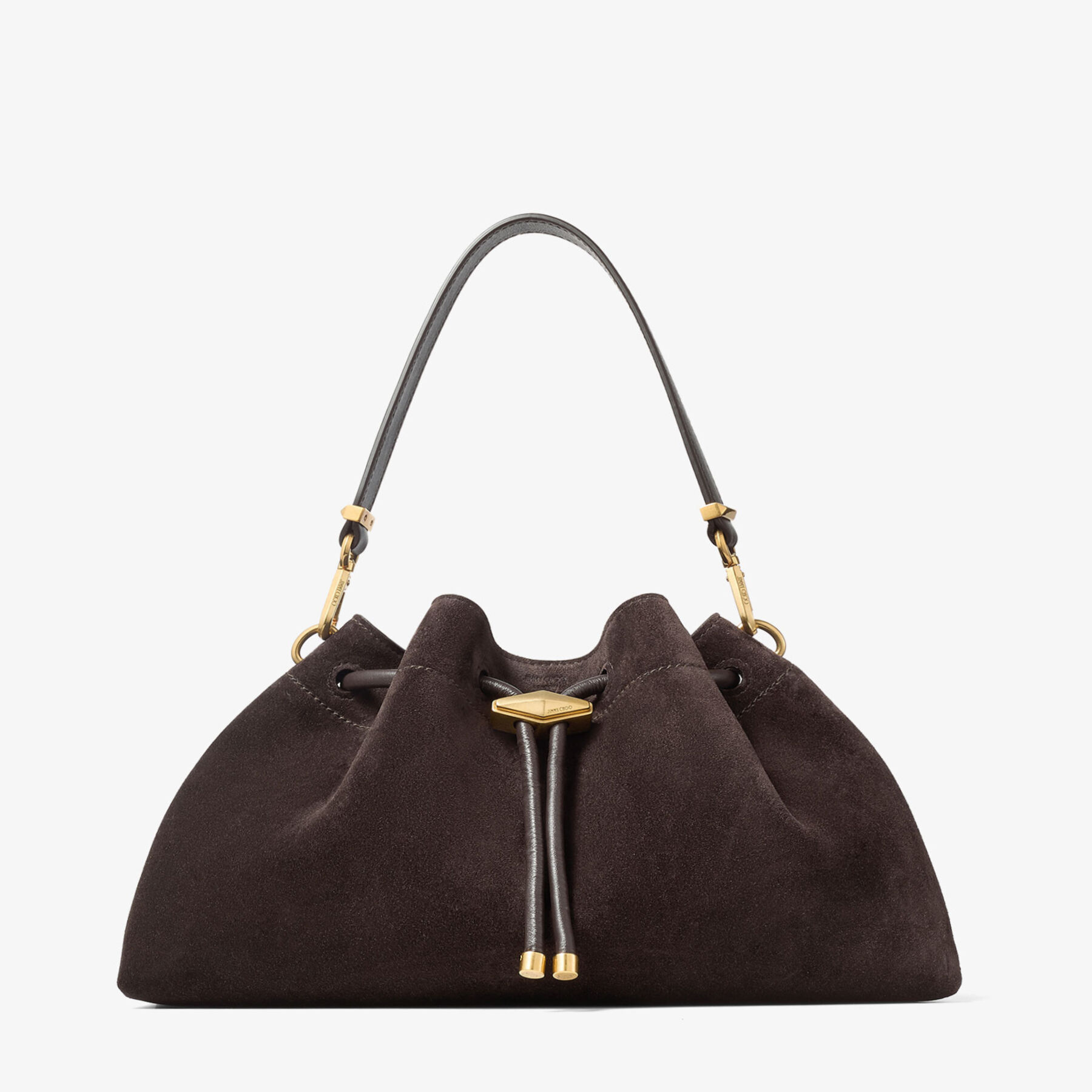 Cinch M Coffee Suede Shoulder Bag