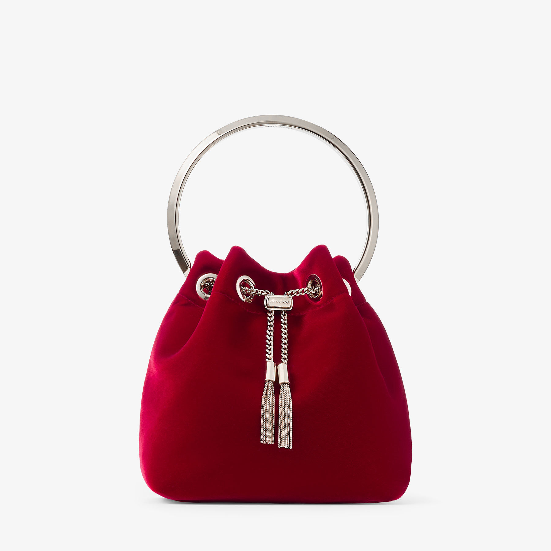 Bon Bon Ruby Red Velvet Bag
