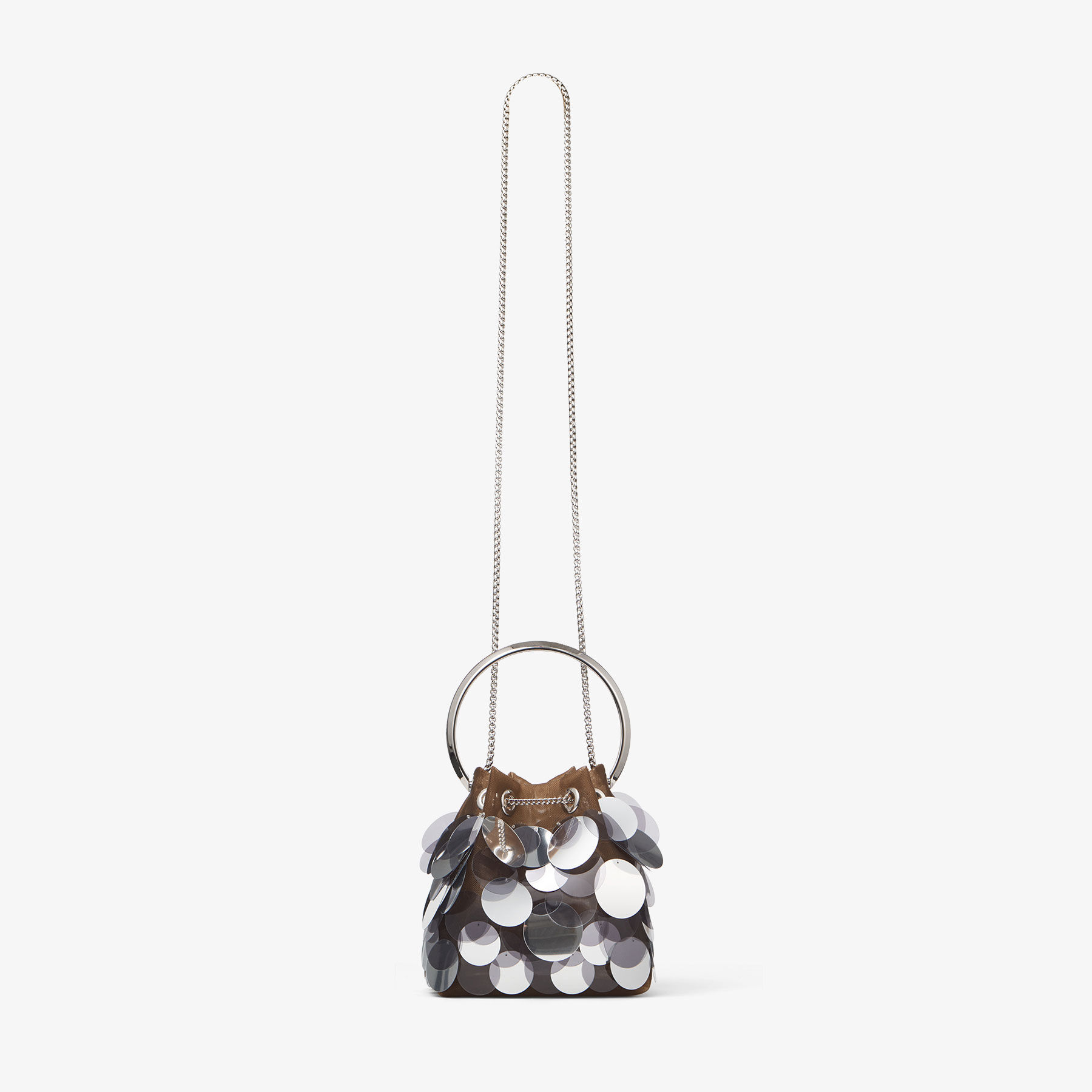 Bon Bon Biscuit Mesh Paillette Bag