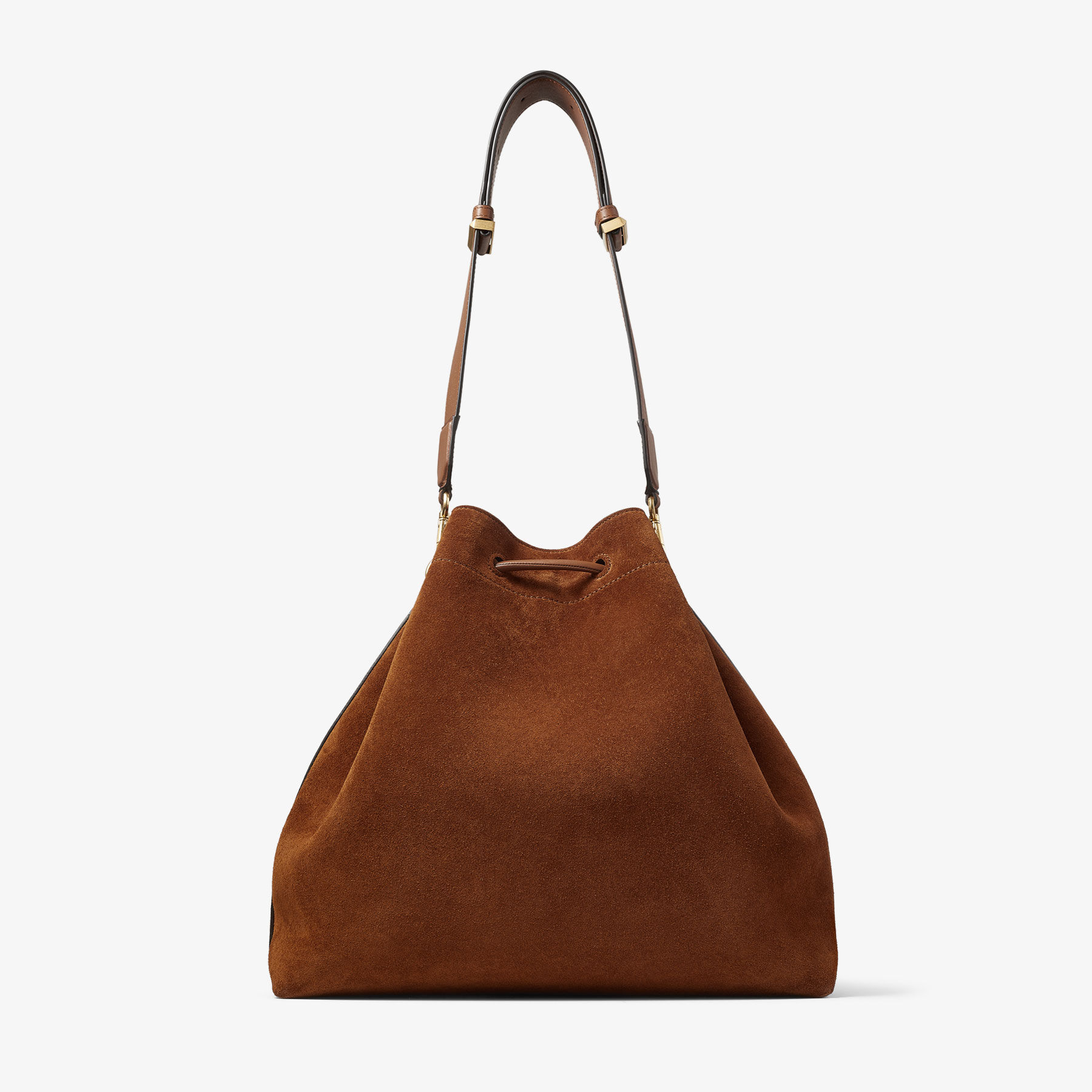 Cinch L Tan Suede Bag