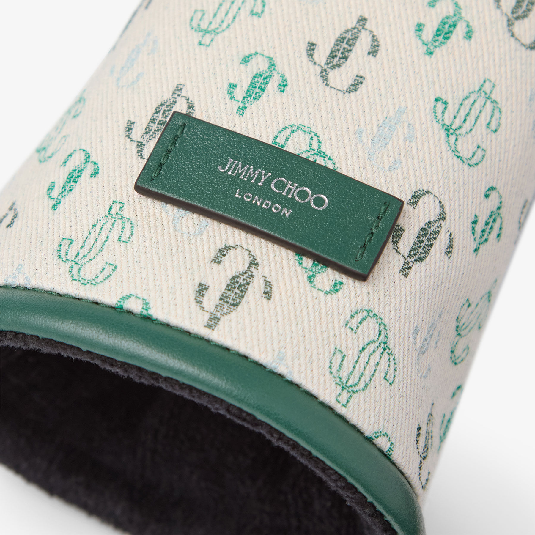 Jimmy Choo / Malbon 2.0 Head Cover Small  Monogram Embroidered Canvas Hybrid Cover